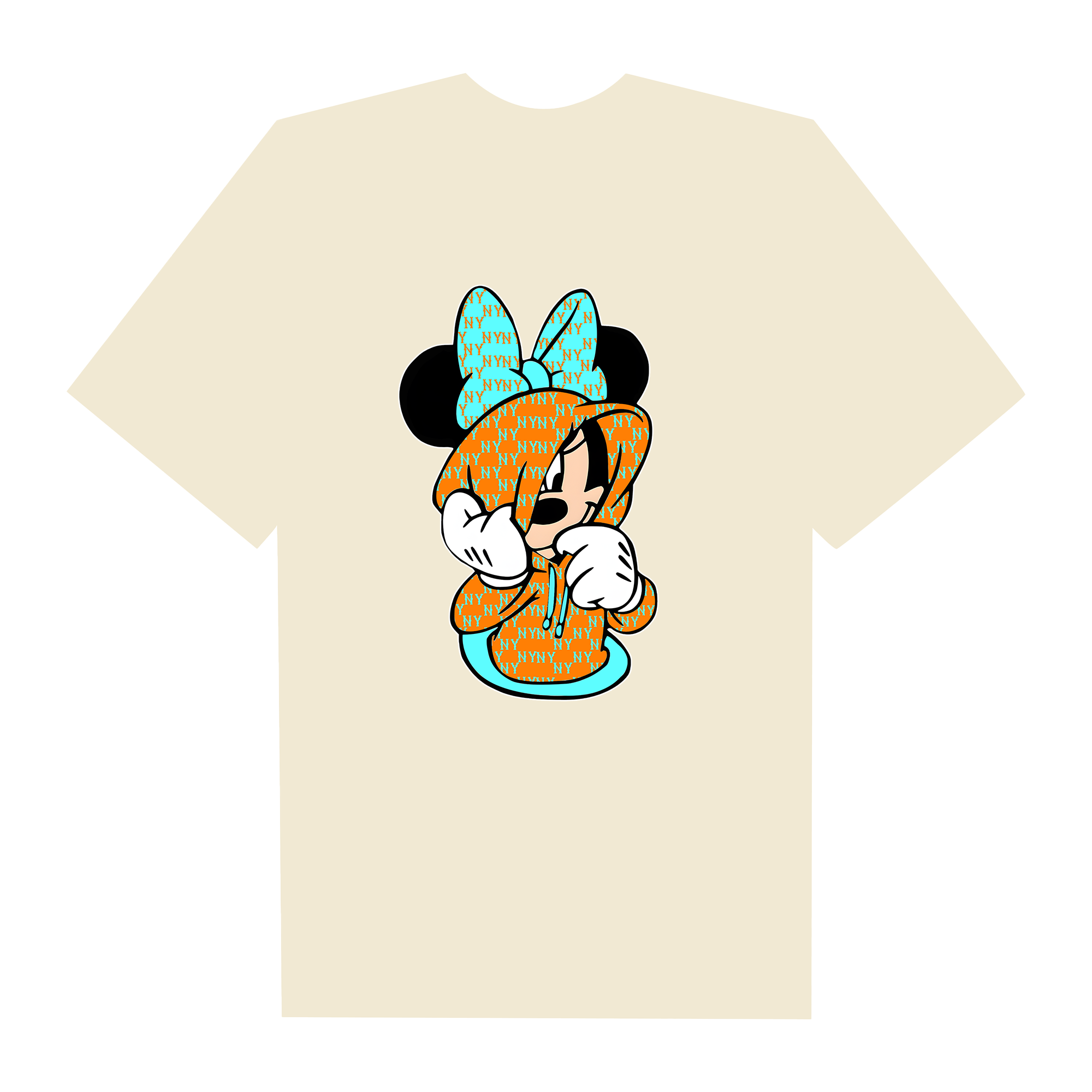 MLB Disney Mickey NY Outfit  T-Shirt