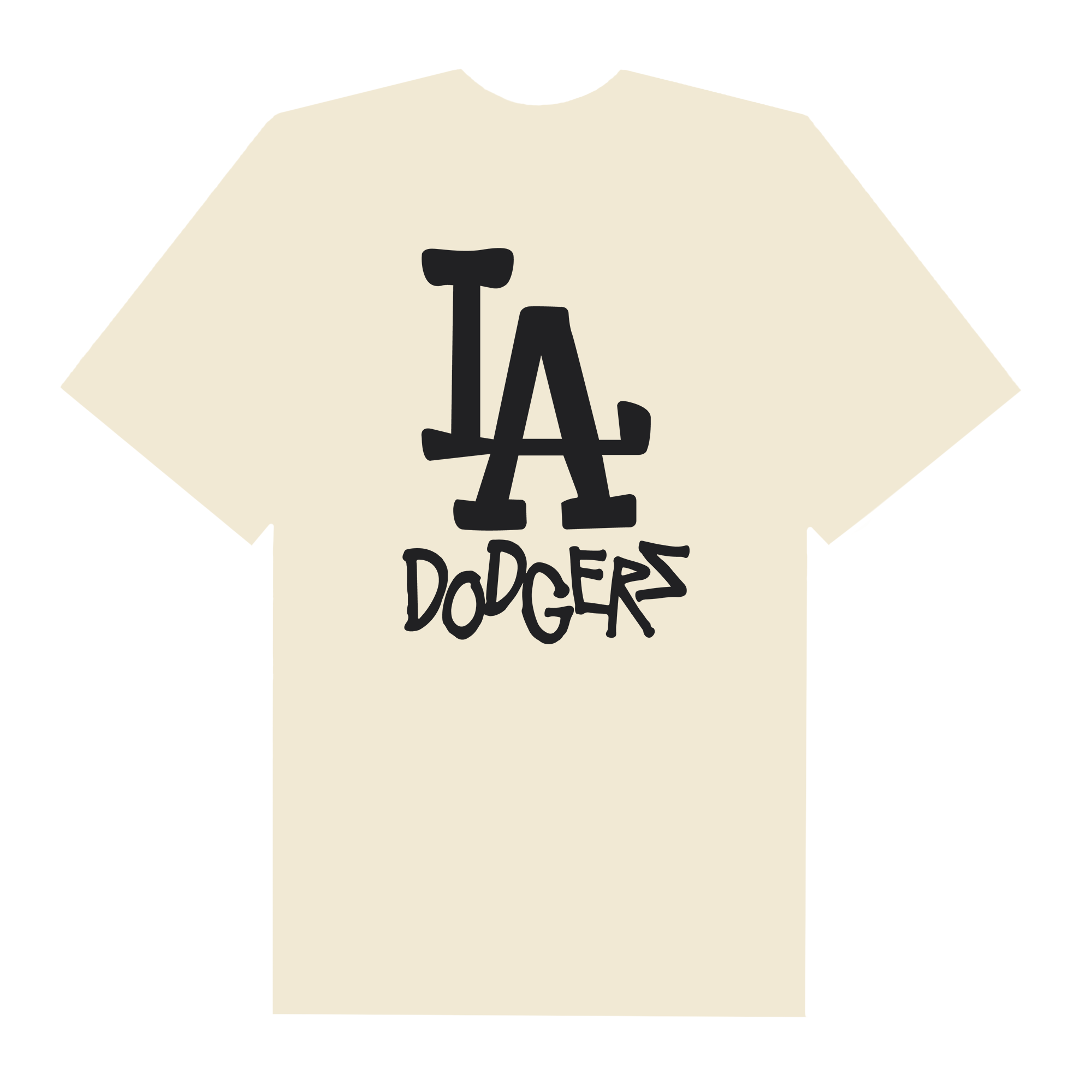 MLB Dodgers LA Logo T-Shirt