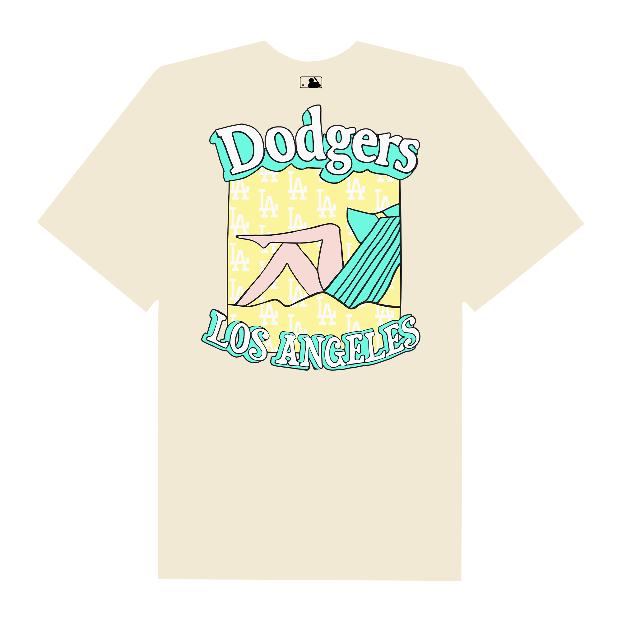 MLB Dodgers Summer Time T-Shirt