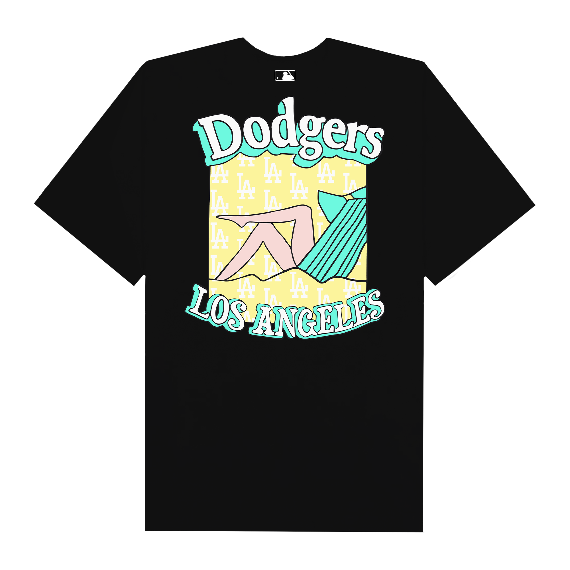 MLB Dodgers Summer Time T-Shirt