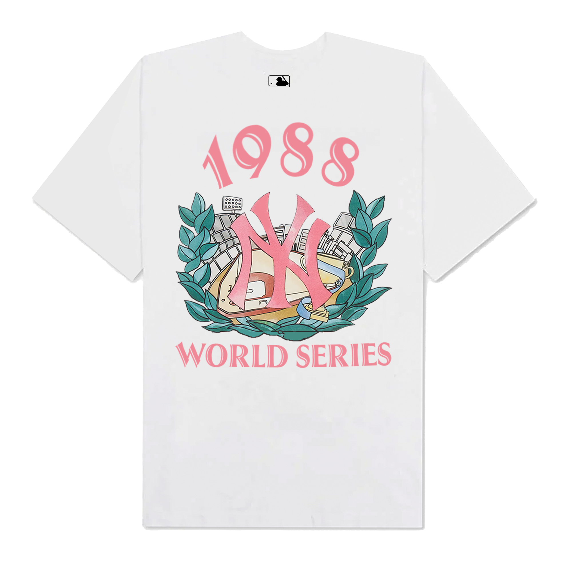 MLB Floral 1988 WorMLB Floral World Series T-Shirt