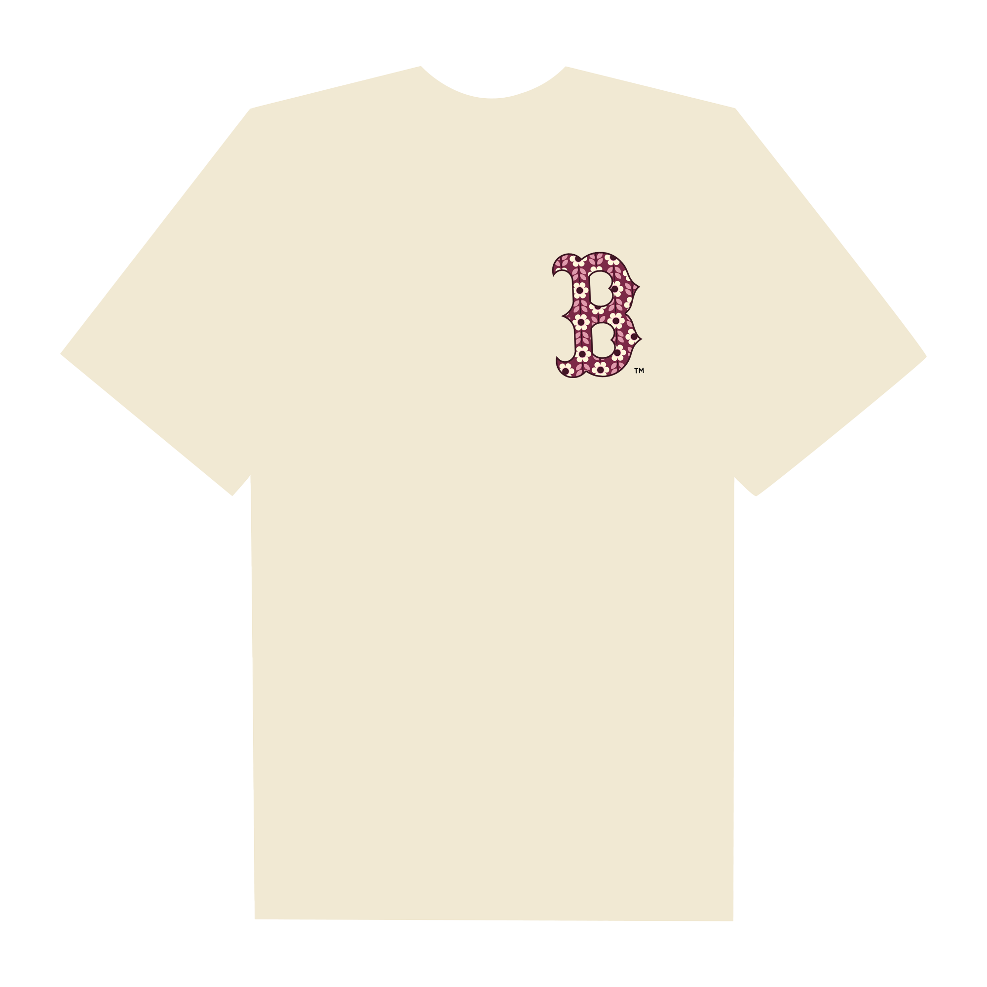 MLB Floral Big Logo B T-Shirt