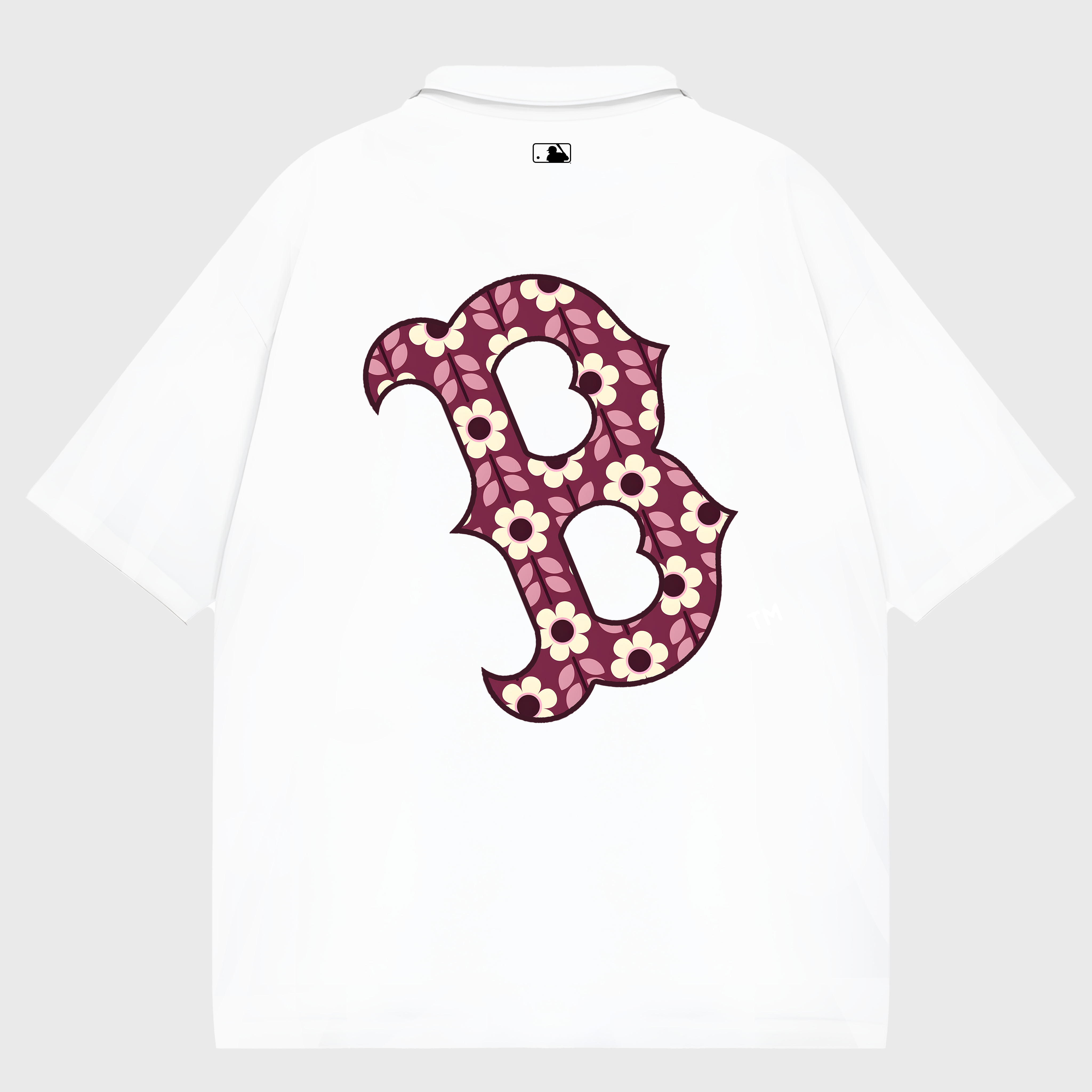 MLB Floral Big Logo B Polo