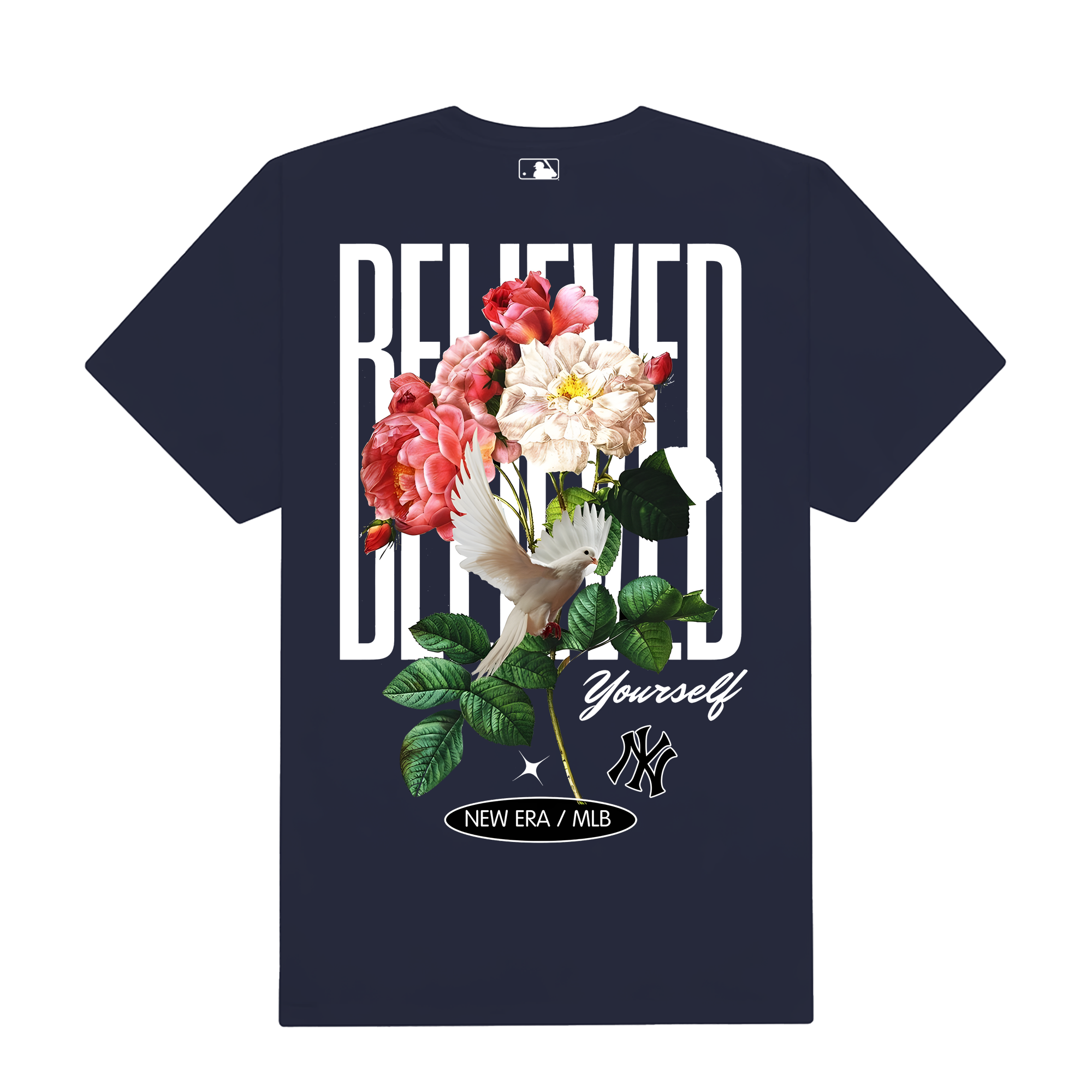 MLB Floral Bleived Yourself T-Shirt
