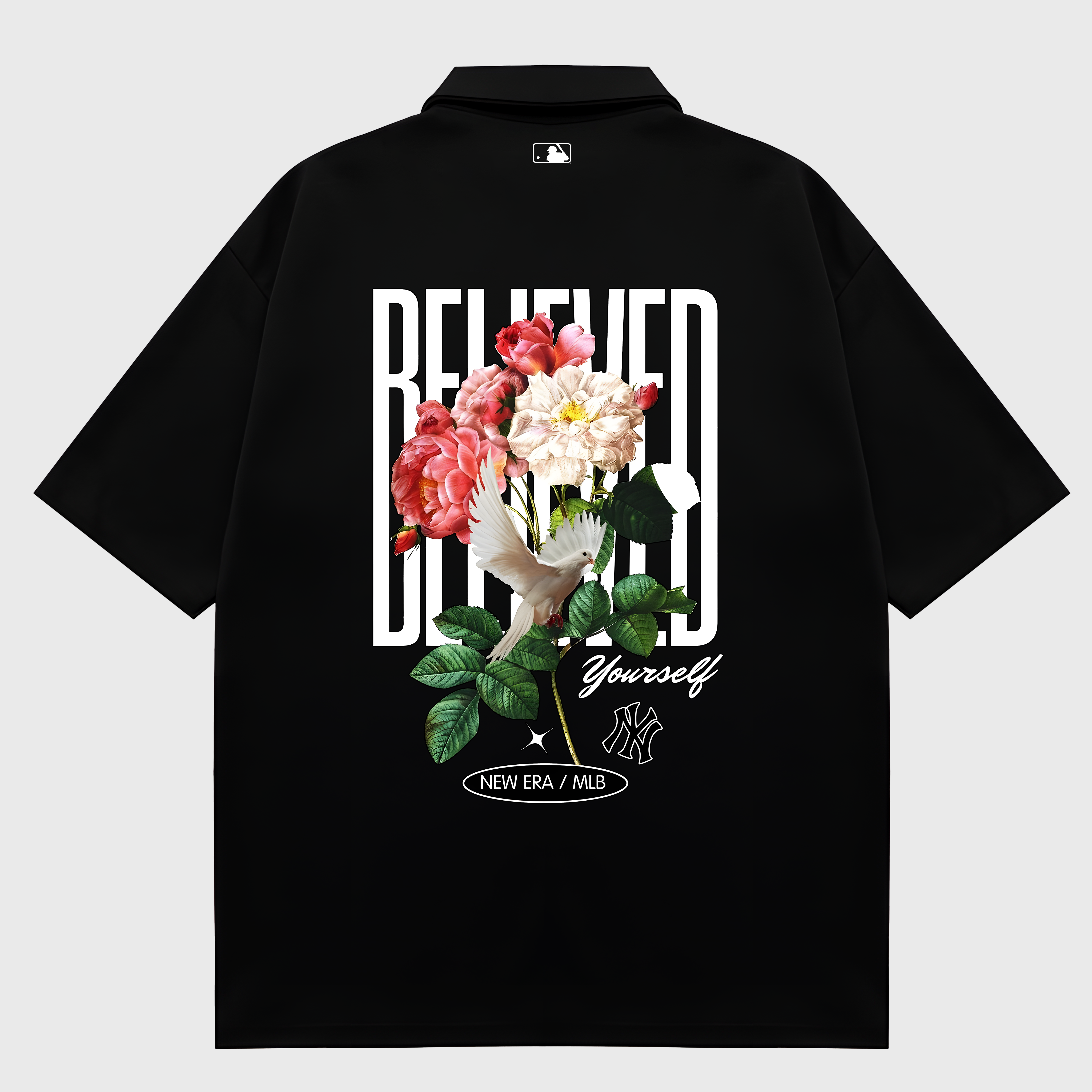 MLB Floral Bleived Yourself Polo