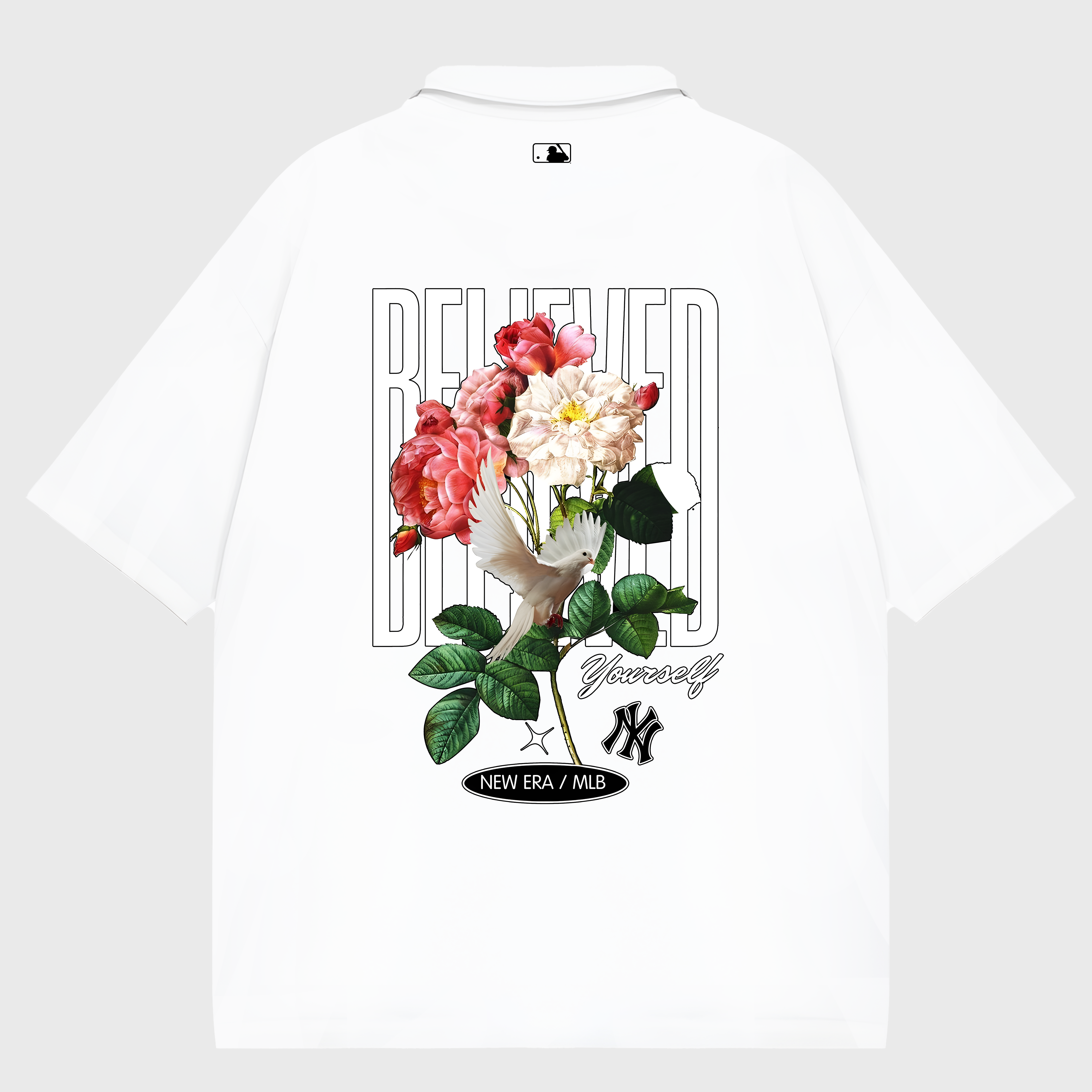 MLB Floral Bleived Yourself Polo