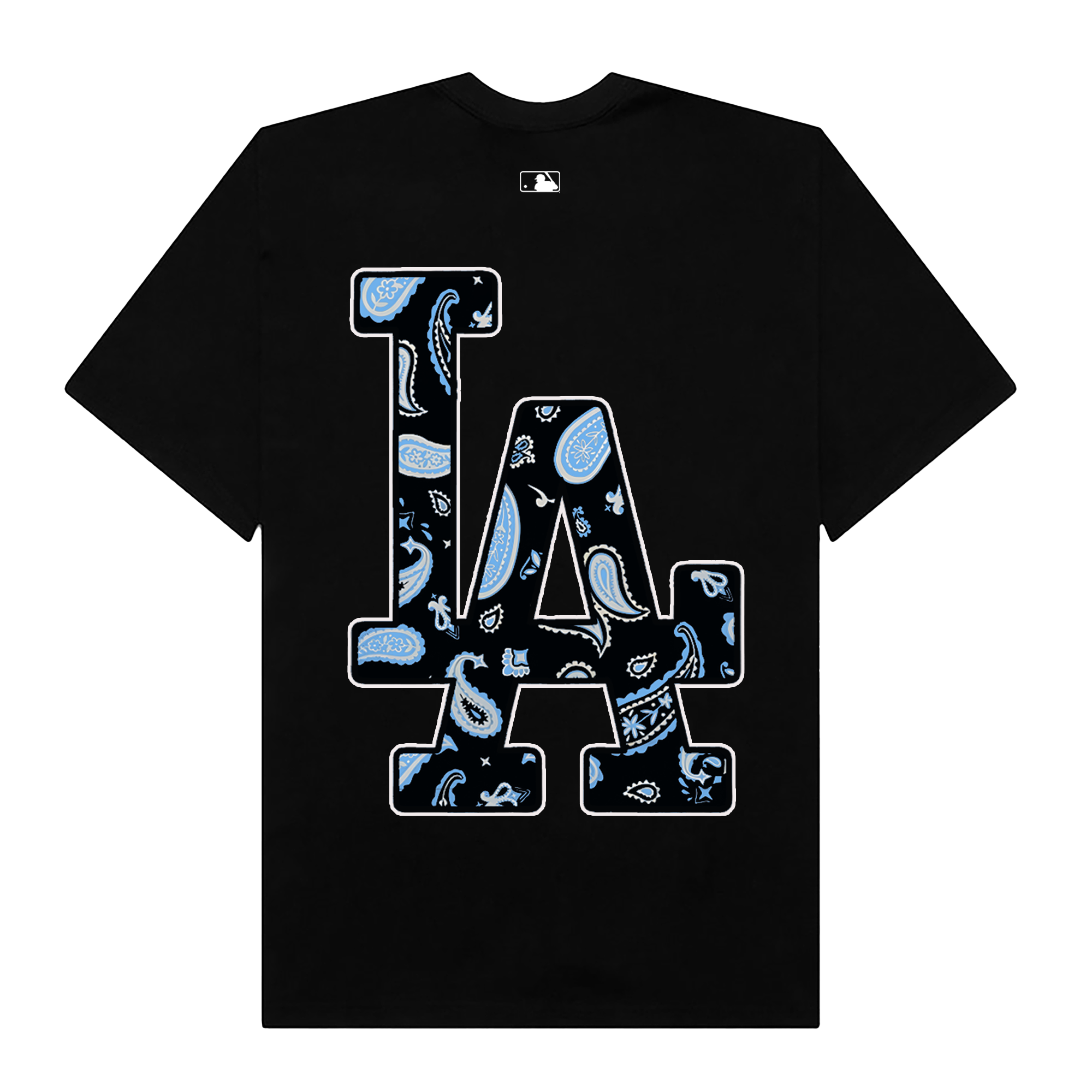 MLB Floral Blue Bandana T-Shirt