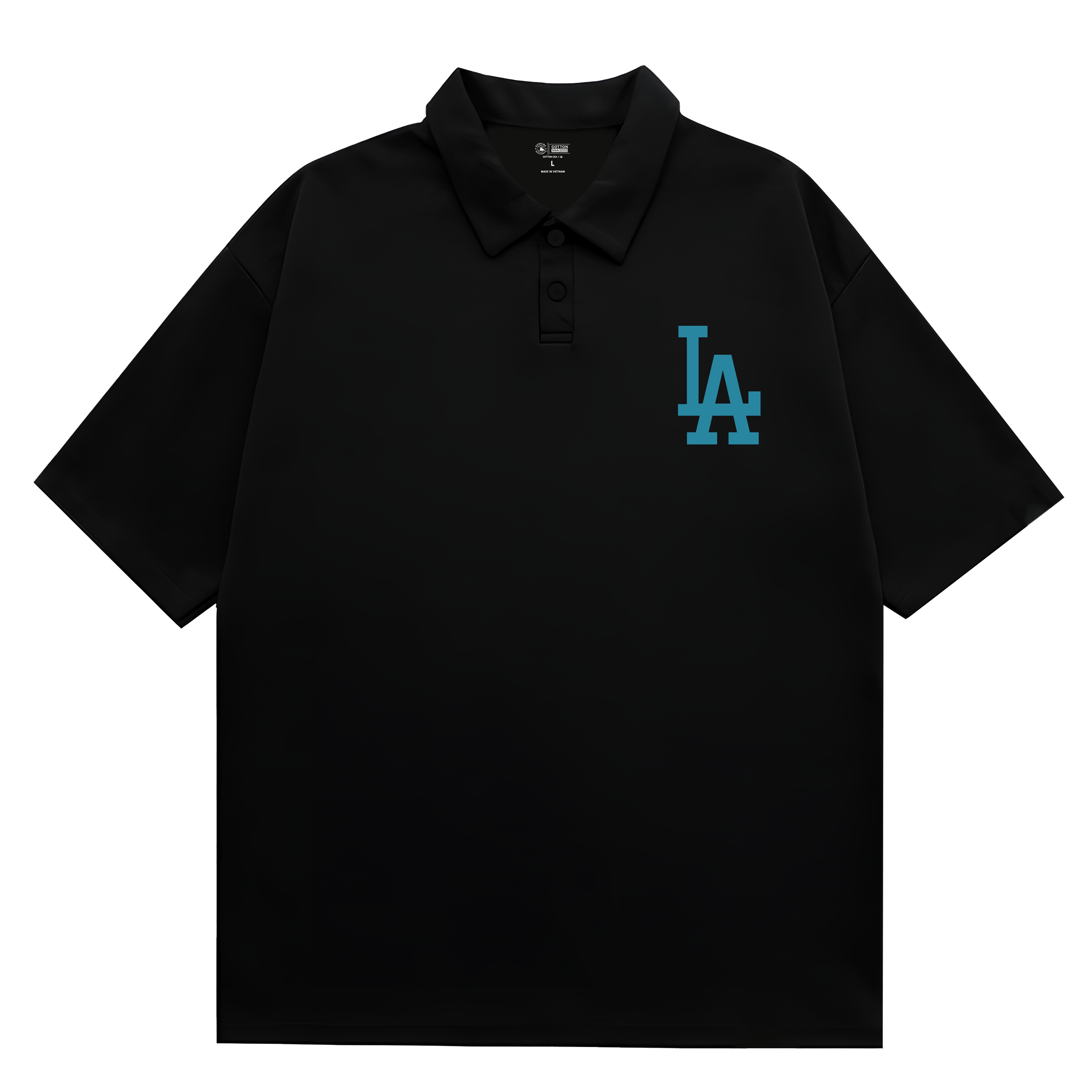 MLB Floral Blue Bubble Girl  Polo