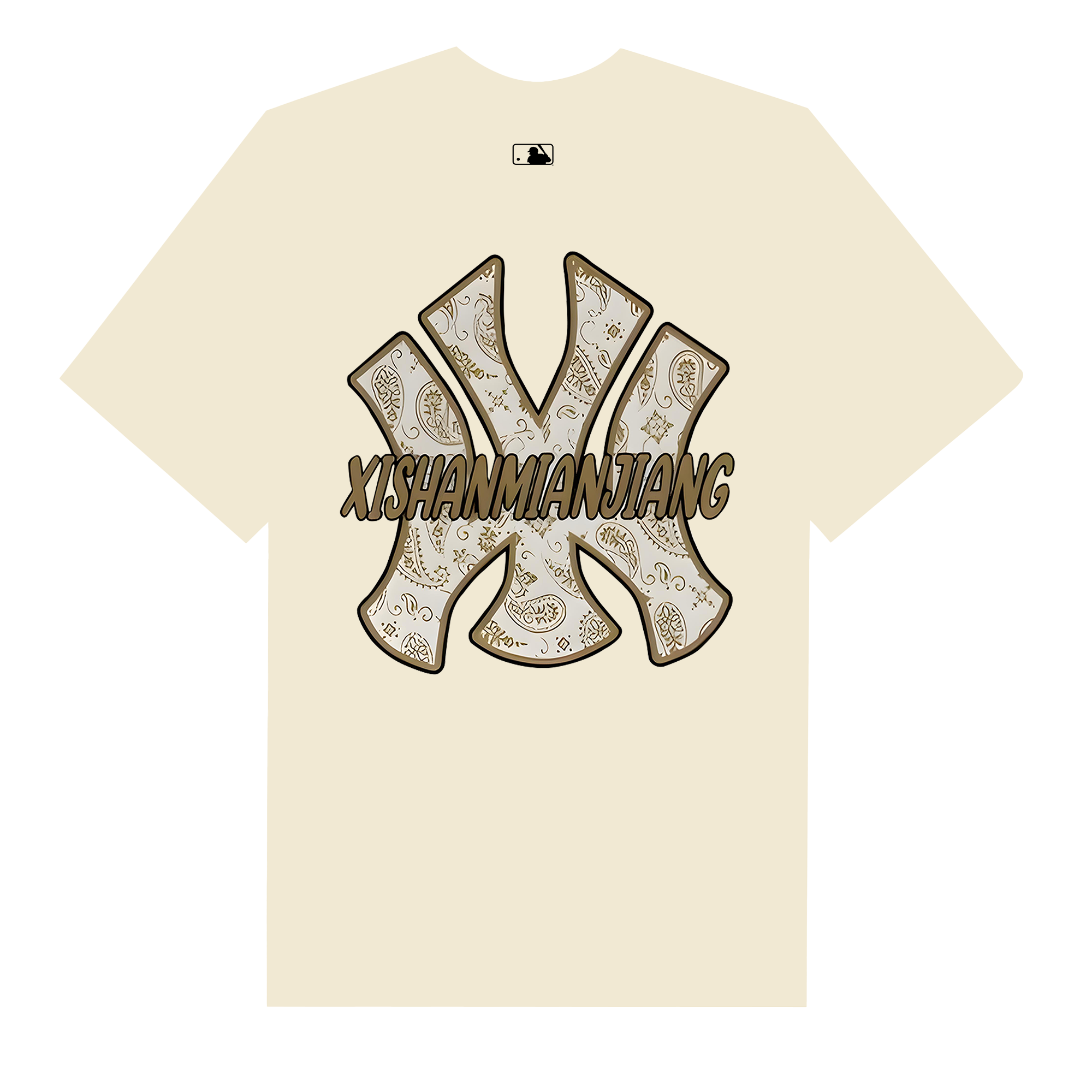 MLB Floral Brown T-Shirt