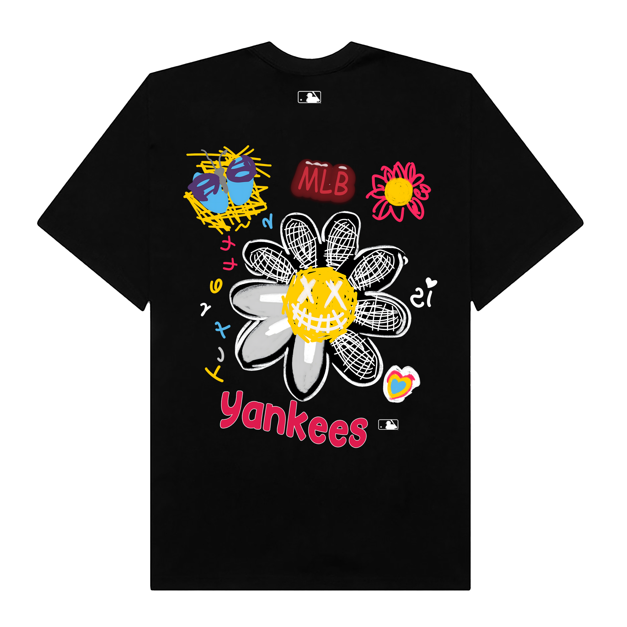 MLB Floral Cute Daisy Flower T-Shirt