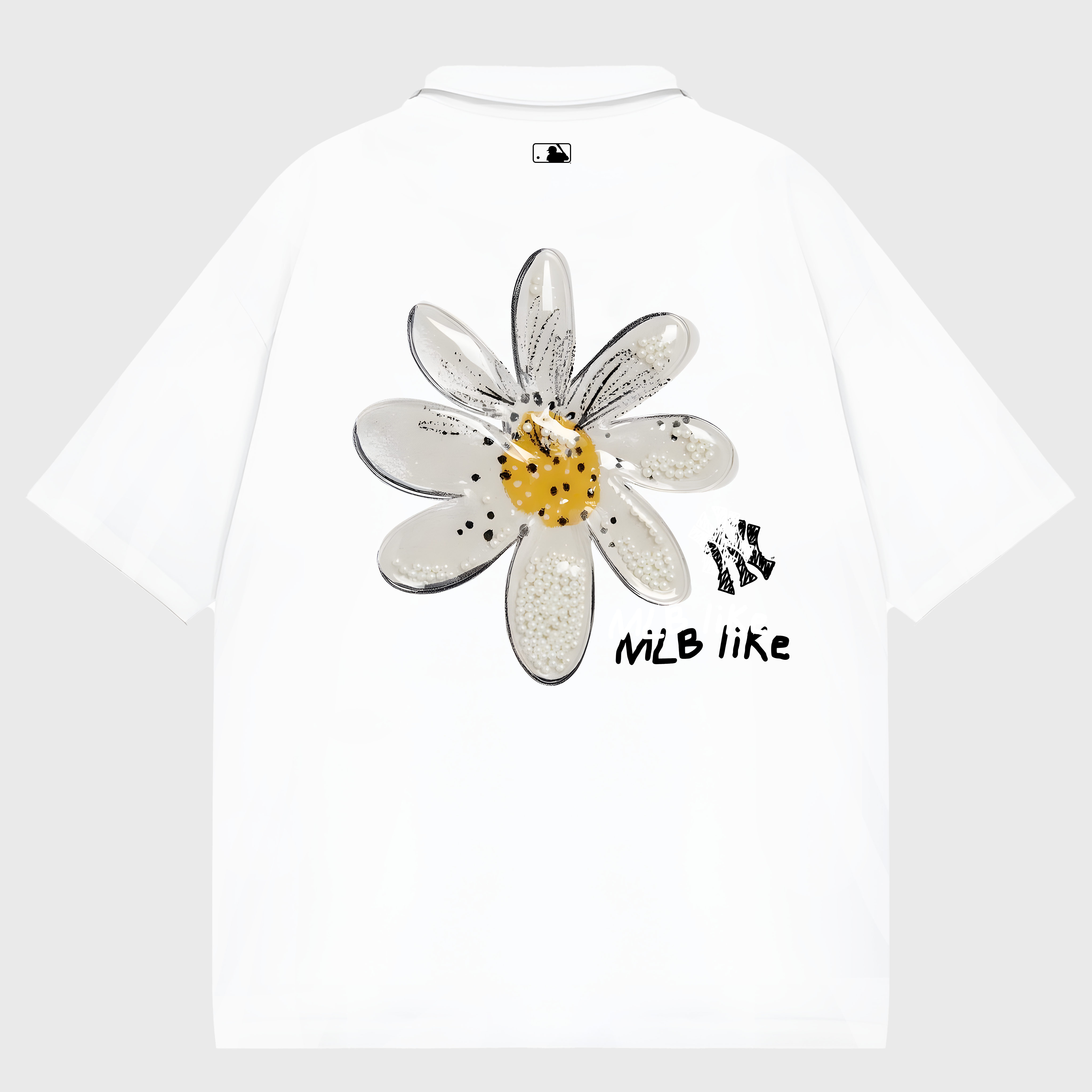 MLB Floral Daisy MLB Like Polo