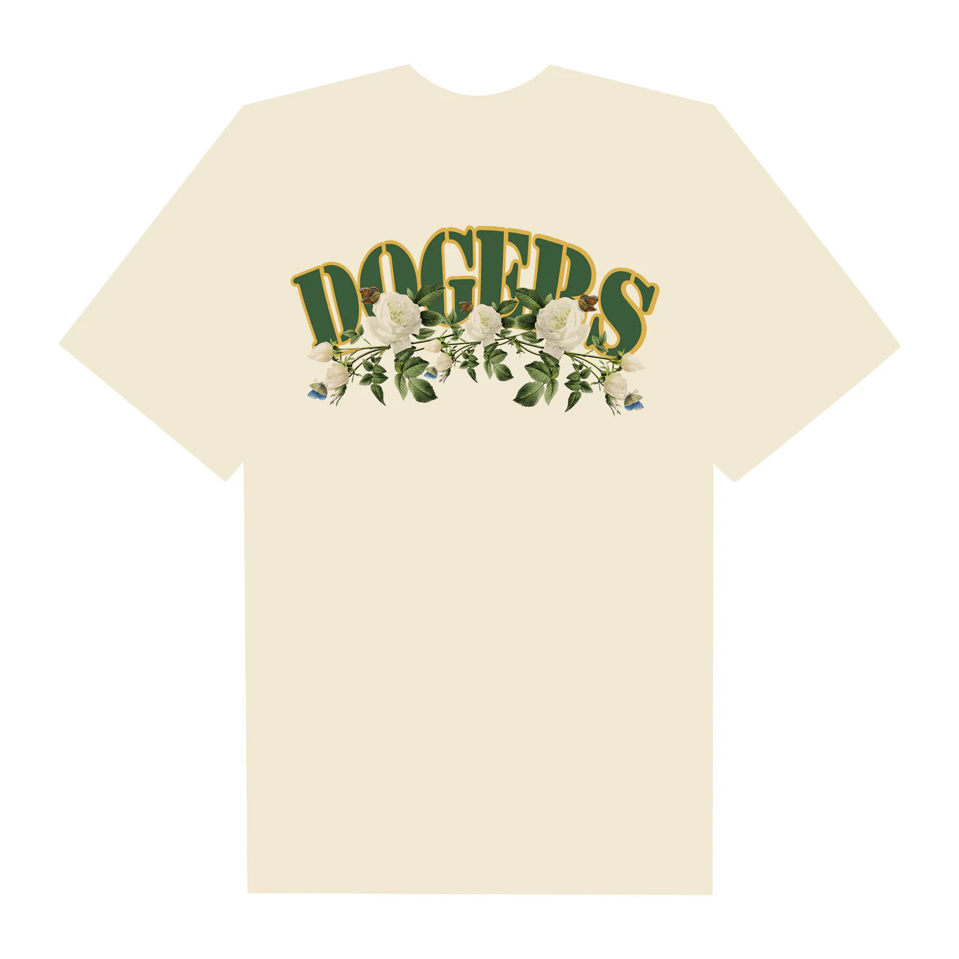 Flash Sale MLB Floral Dogers T-Shirt