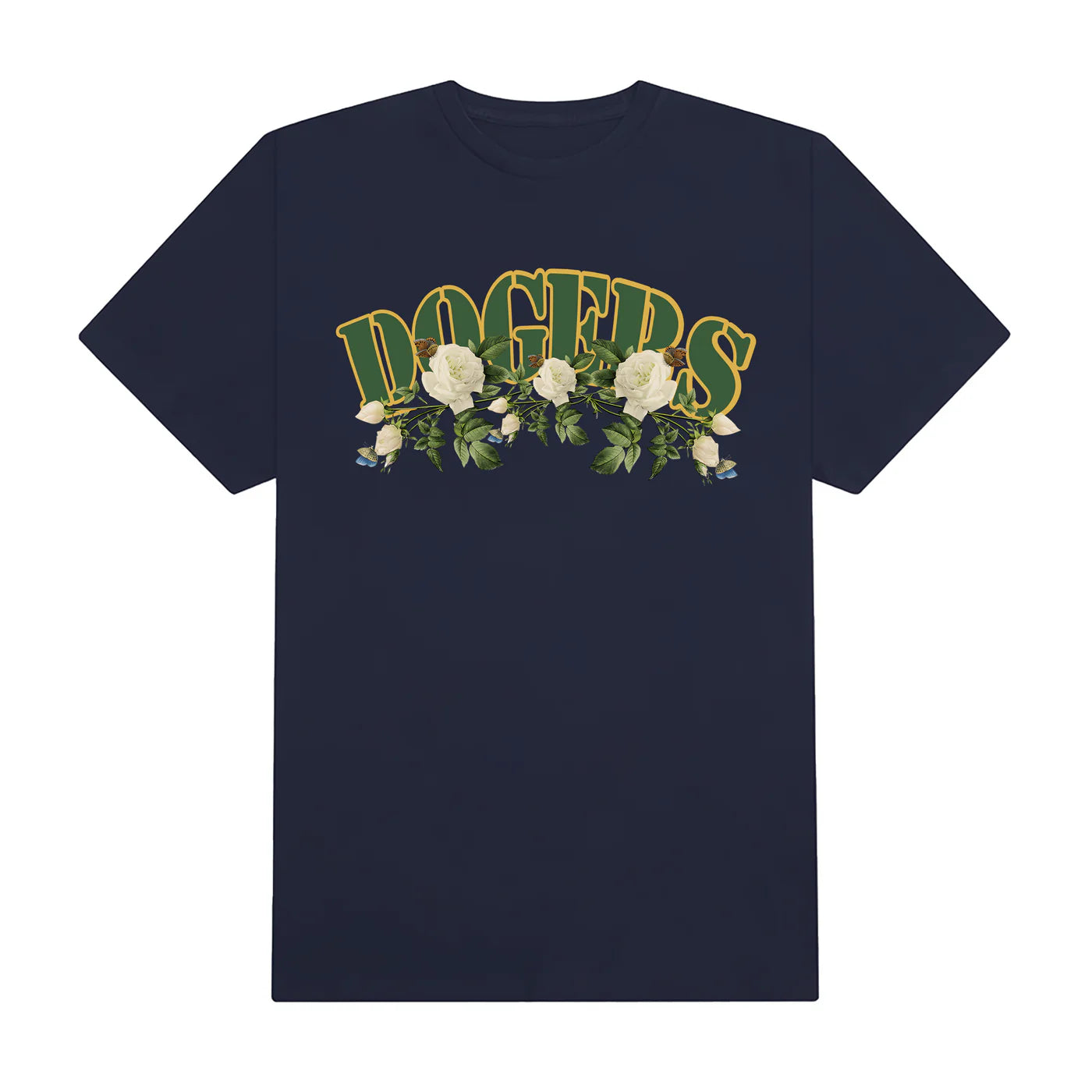 Flash Sale MLB Floral Dogers T-Shirt