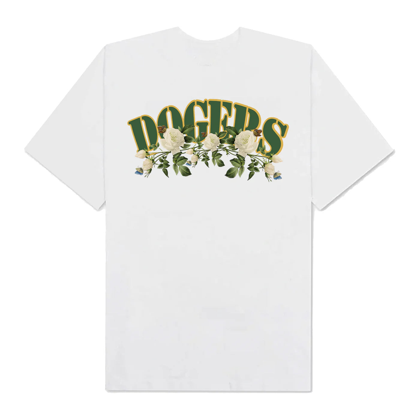 Flash Sale MLB Floral Dogers T-Shirt