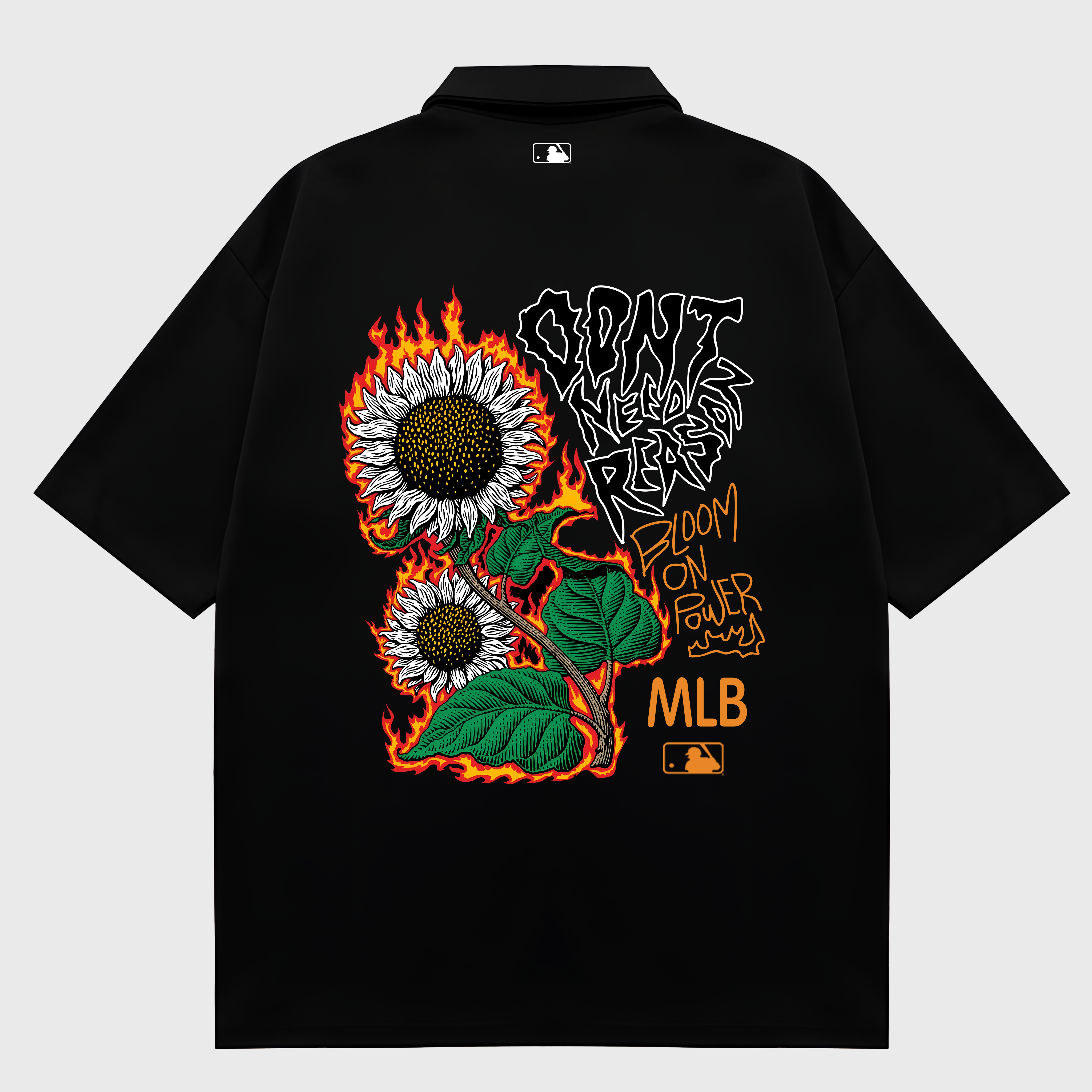 MLB Floral Don't Need Reason Polo