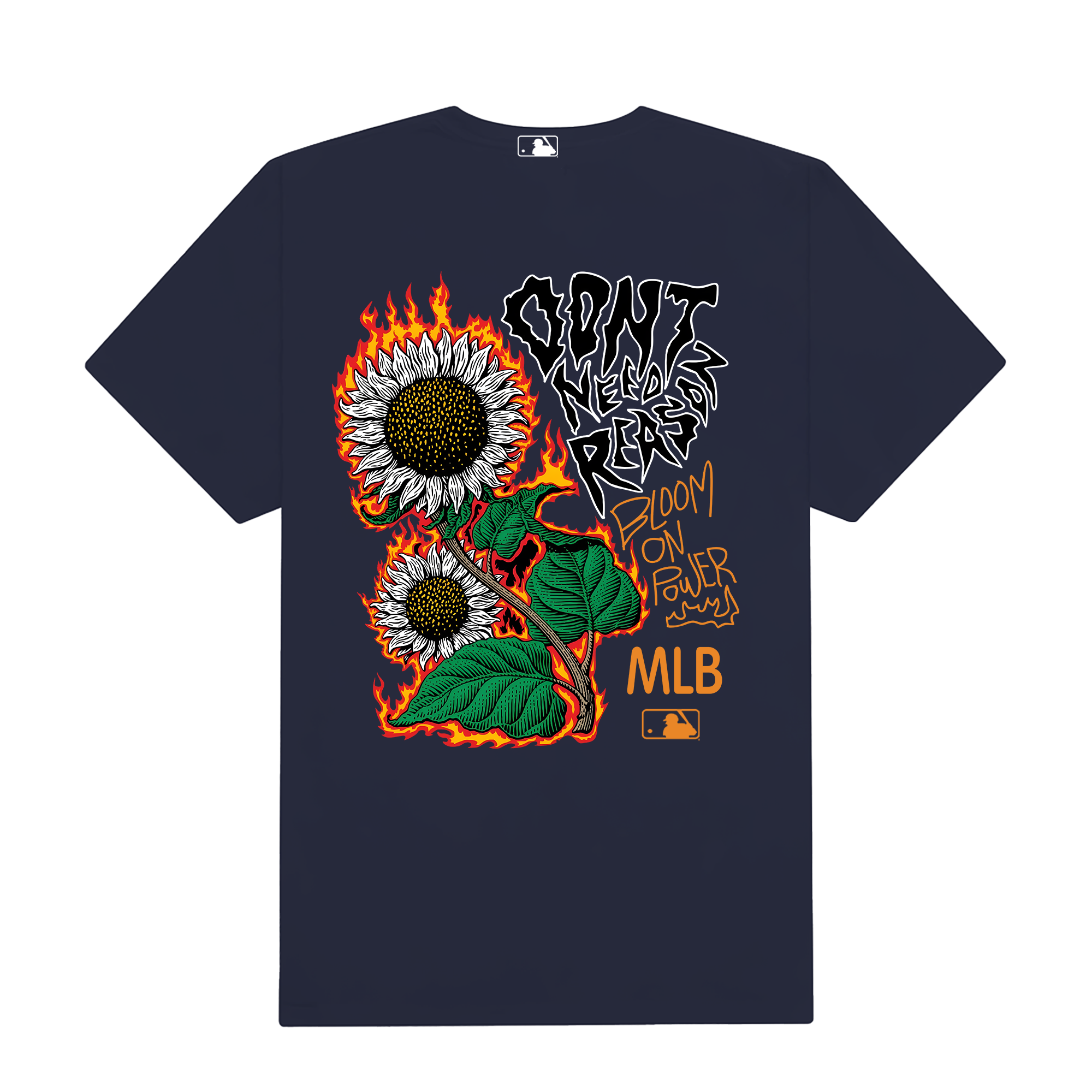 MLB Floral Don't Need Reason T-Shirt