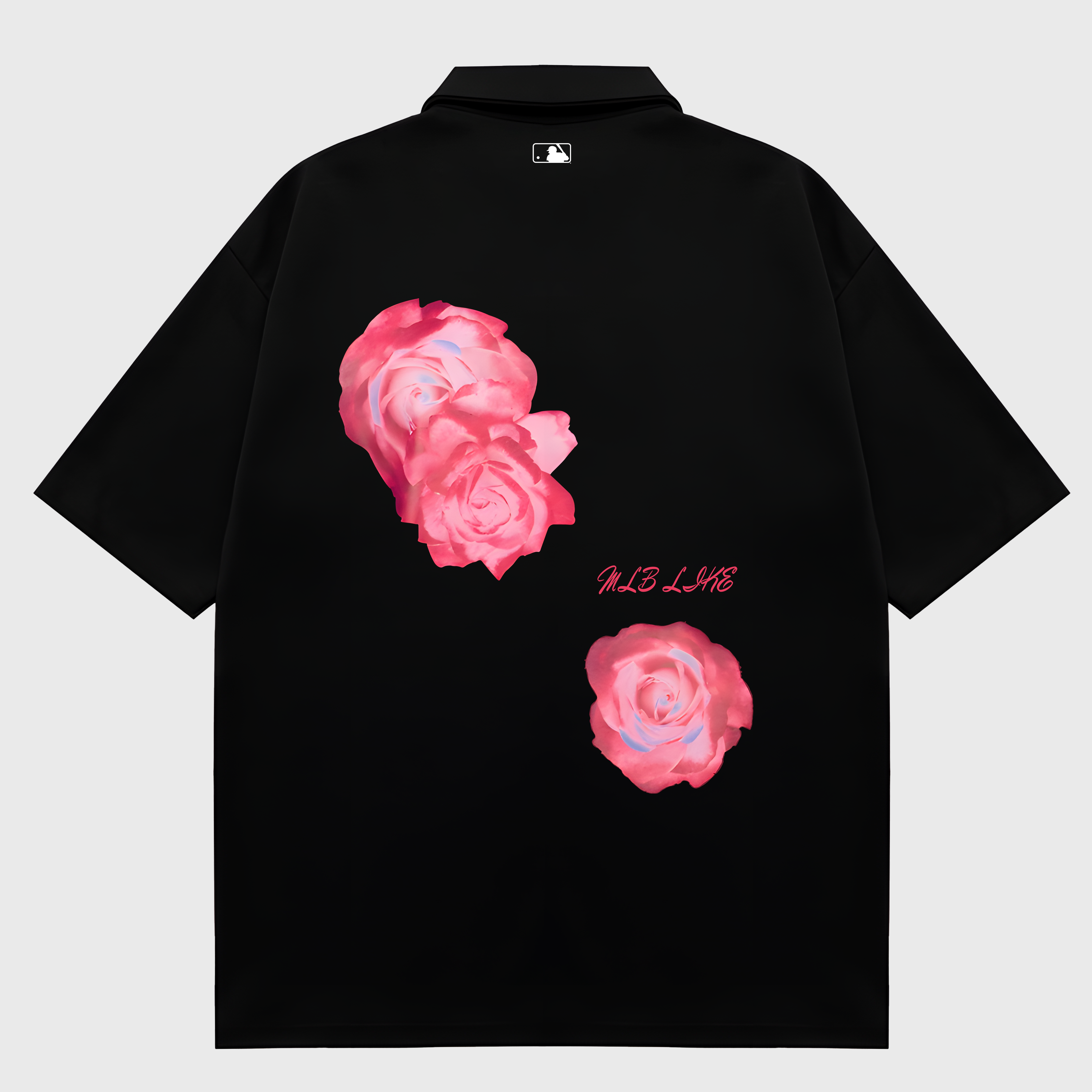 MLB Floral Double Rose Polo