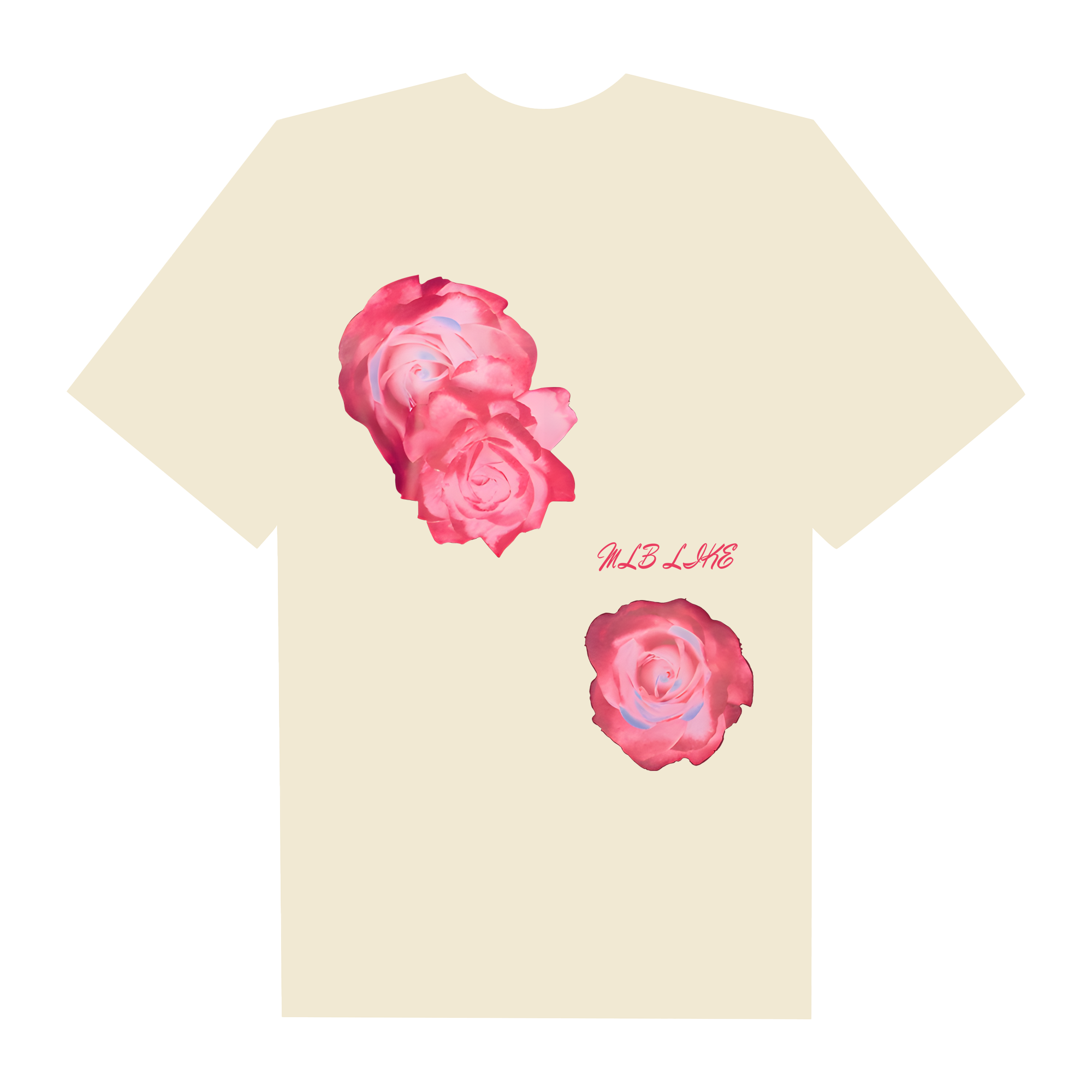 MLB Floral Double Rose  T-Shirt