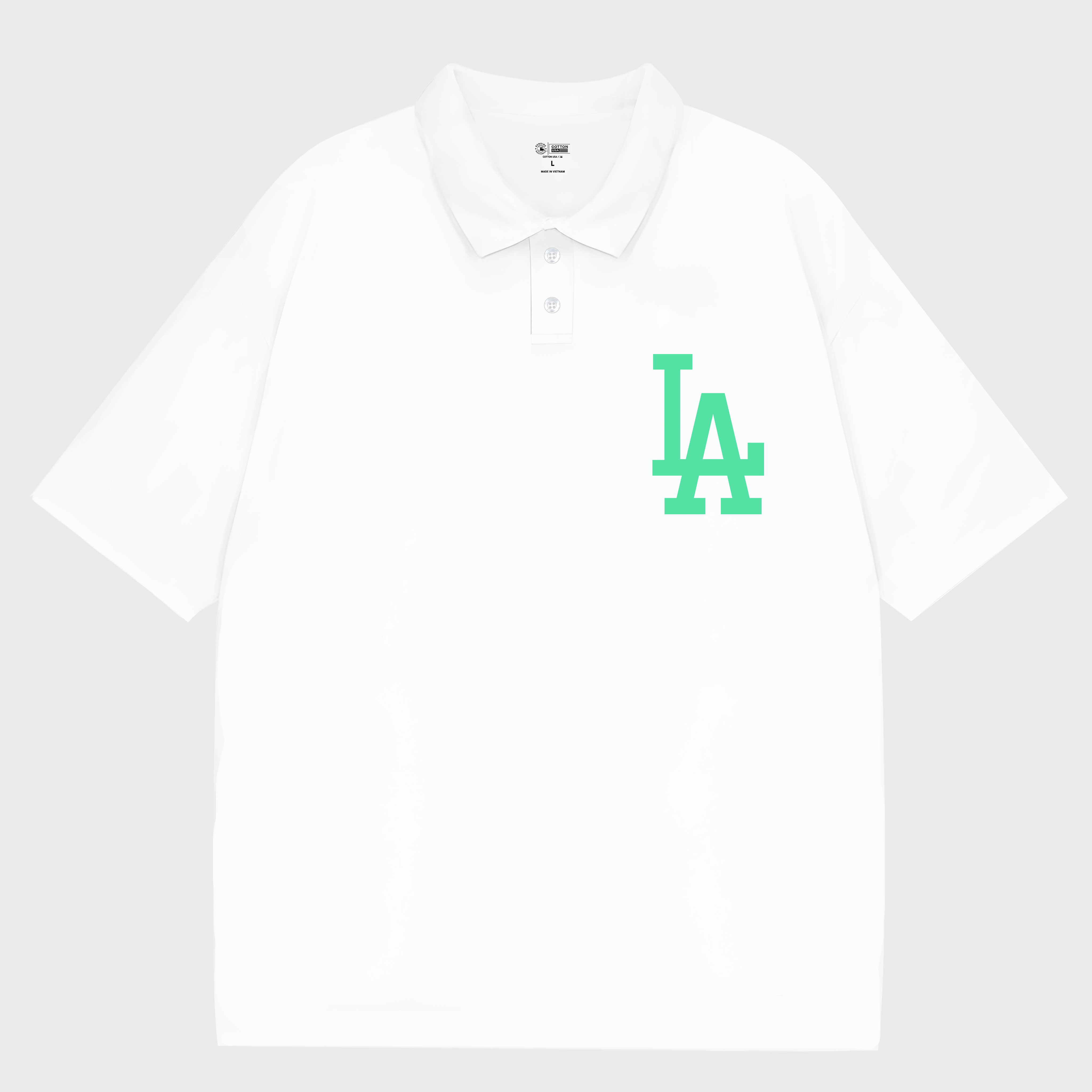 MLB Floral Green Bandana Polo