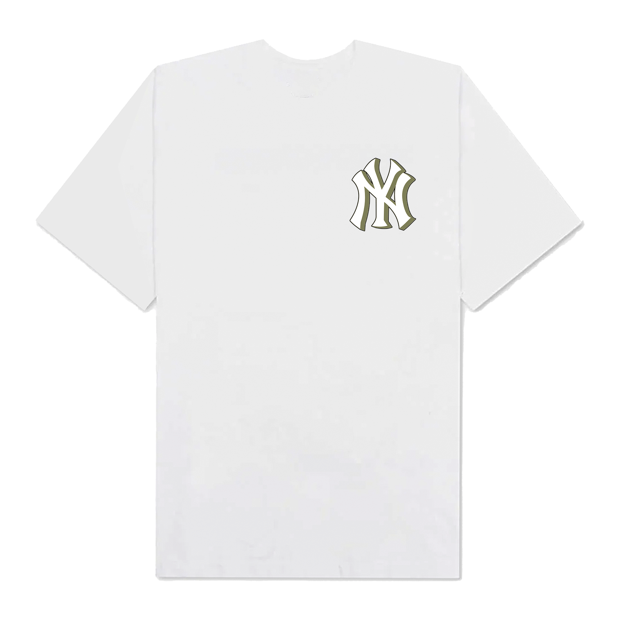 MLB Floral Green Floral New York T-Shirt