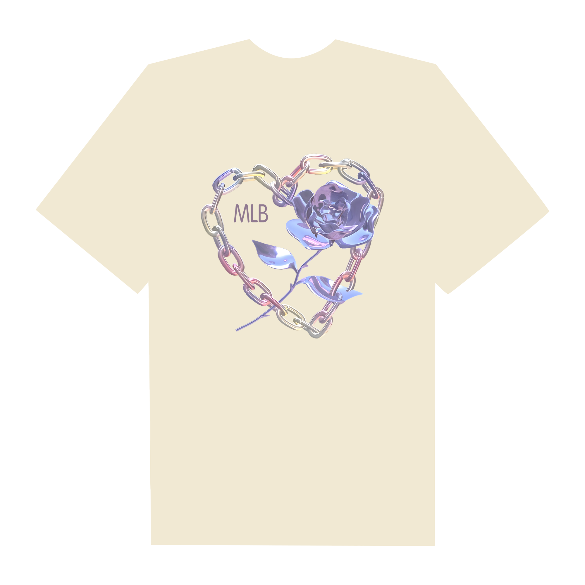 MLB Floral Hologram Rose T-Shirt