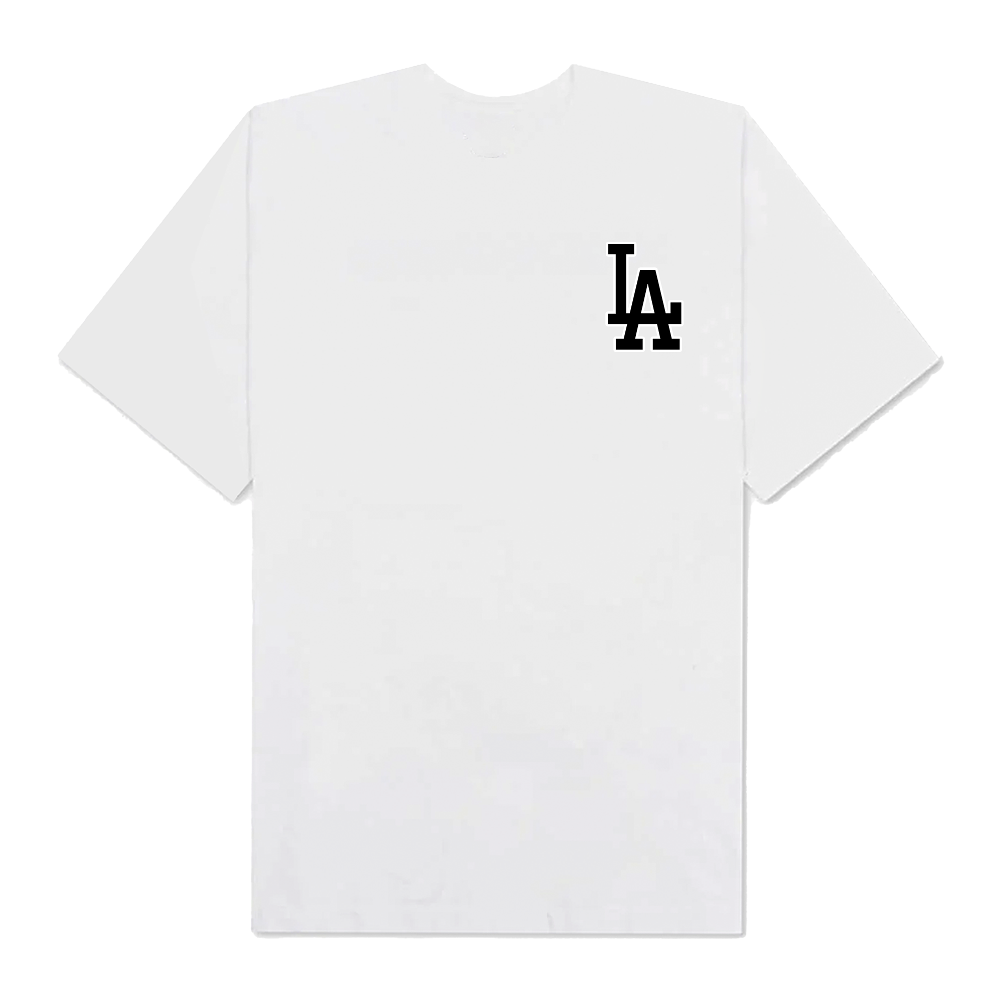 MLB Floral LA Beach Black And White T-Shirt