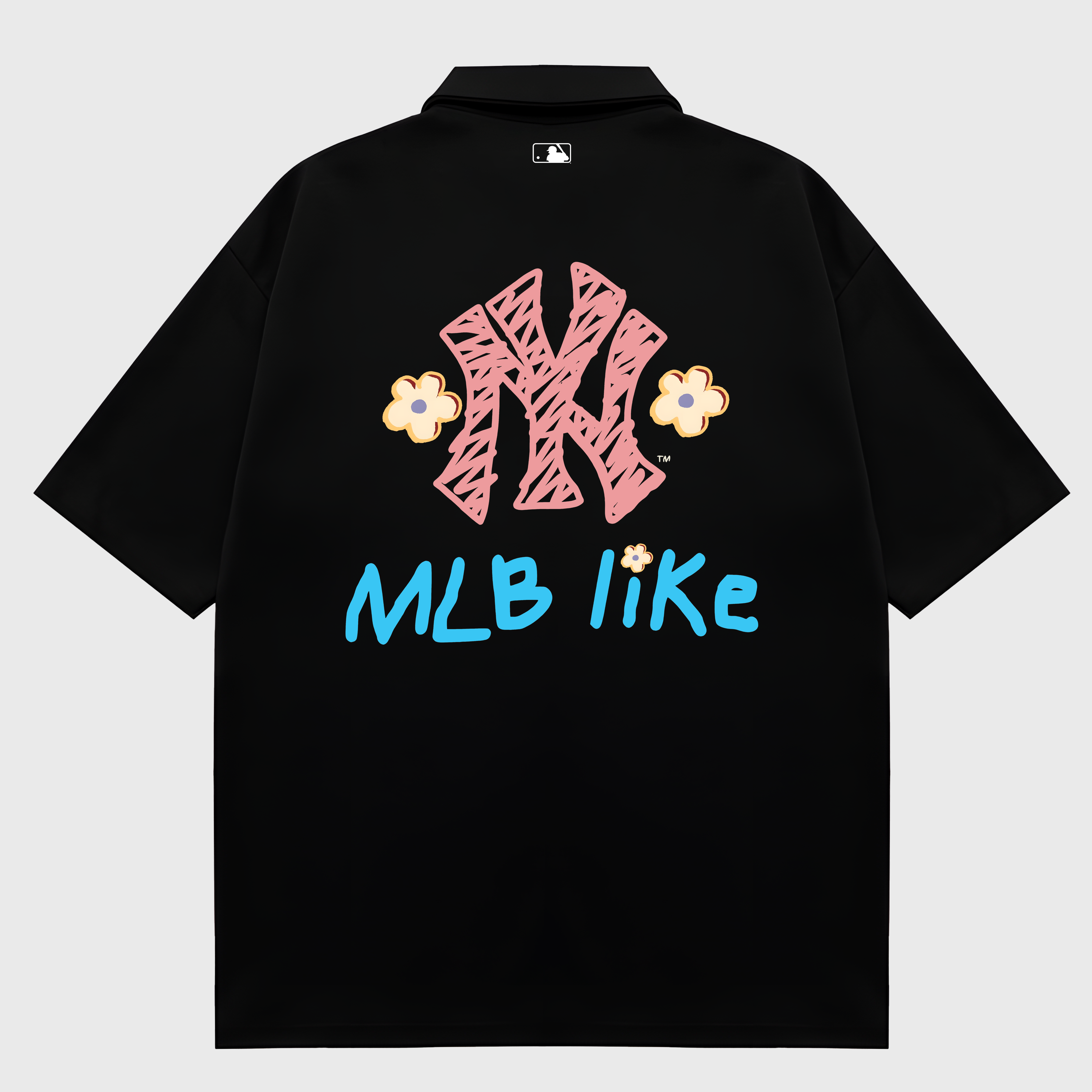 MLB Floral Like Groovy Bloom Polo