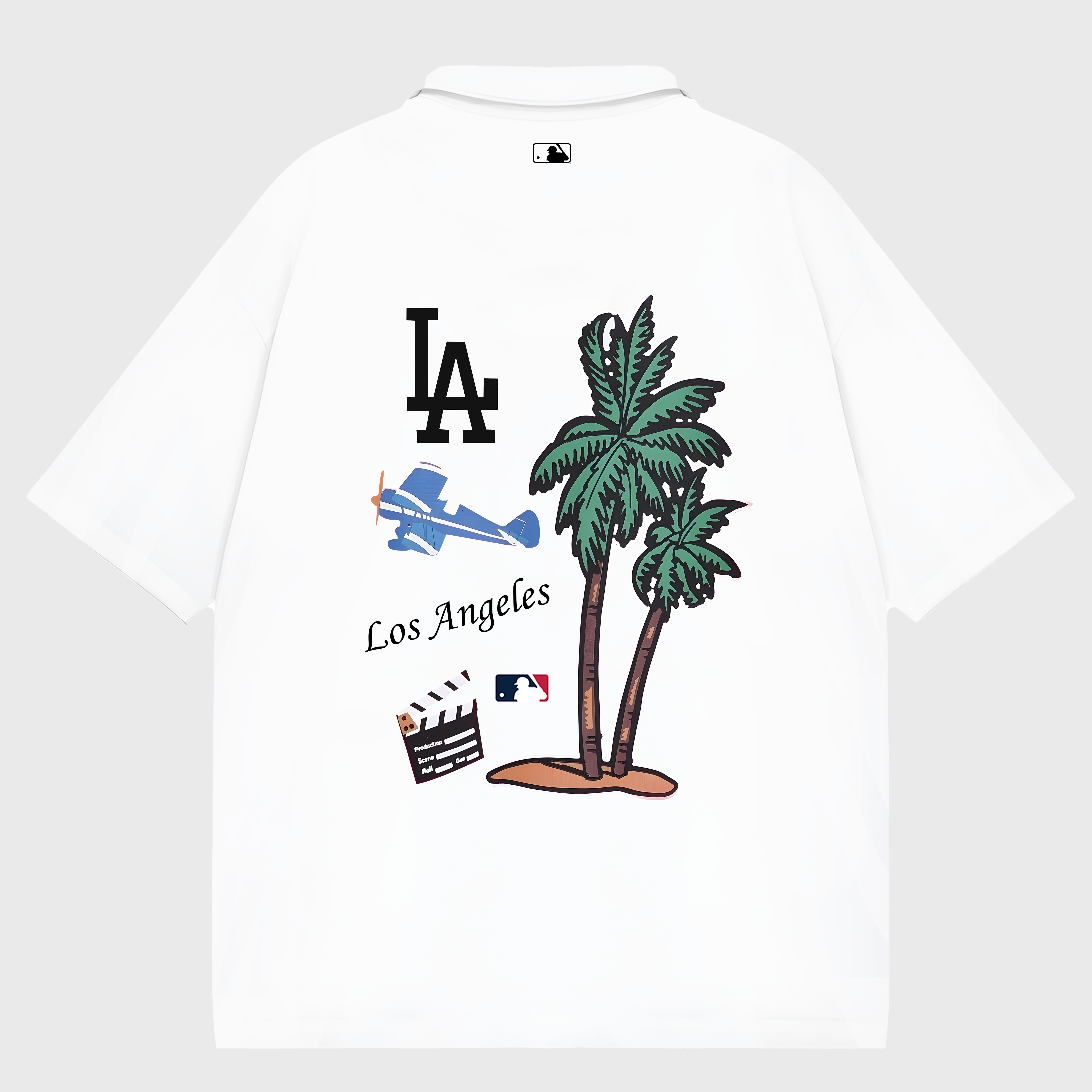 MLB Floral Los Angeles Beach Polo