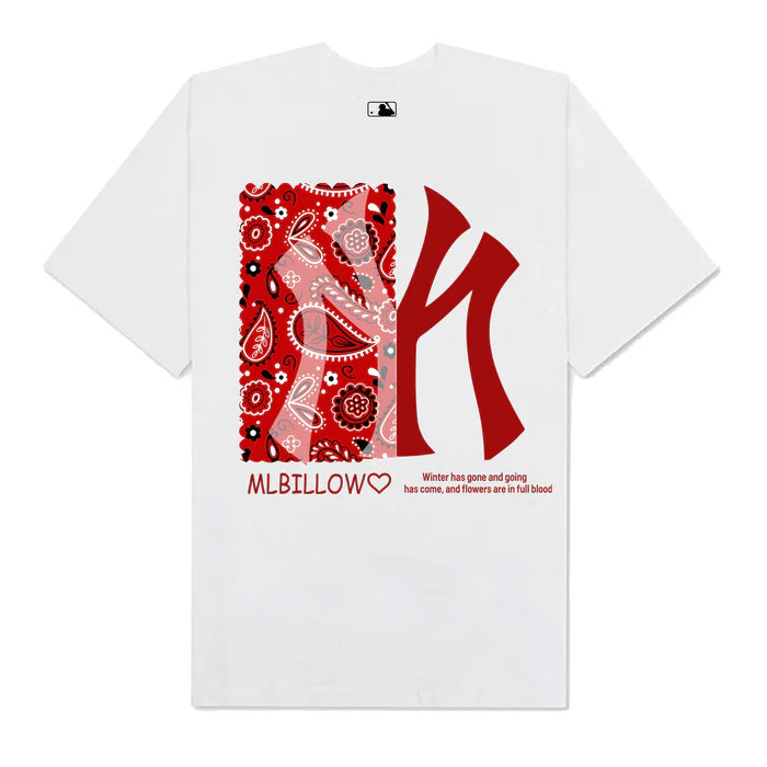 Flash Sale MLB Floral MLBILLOW Red Flower T-Shirt