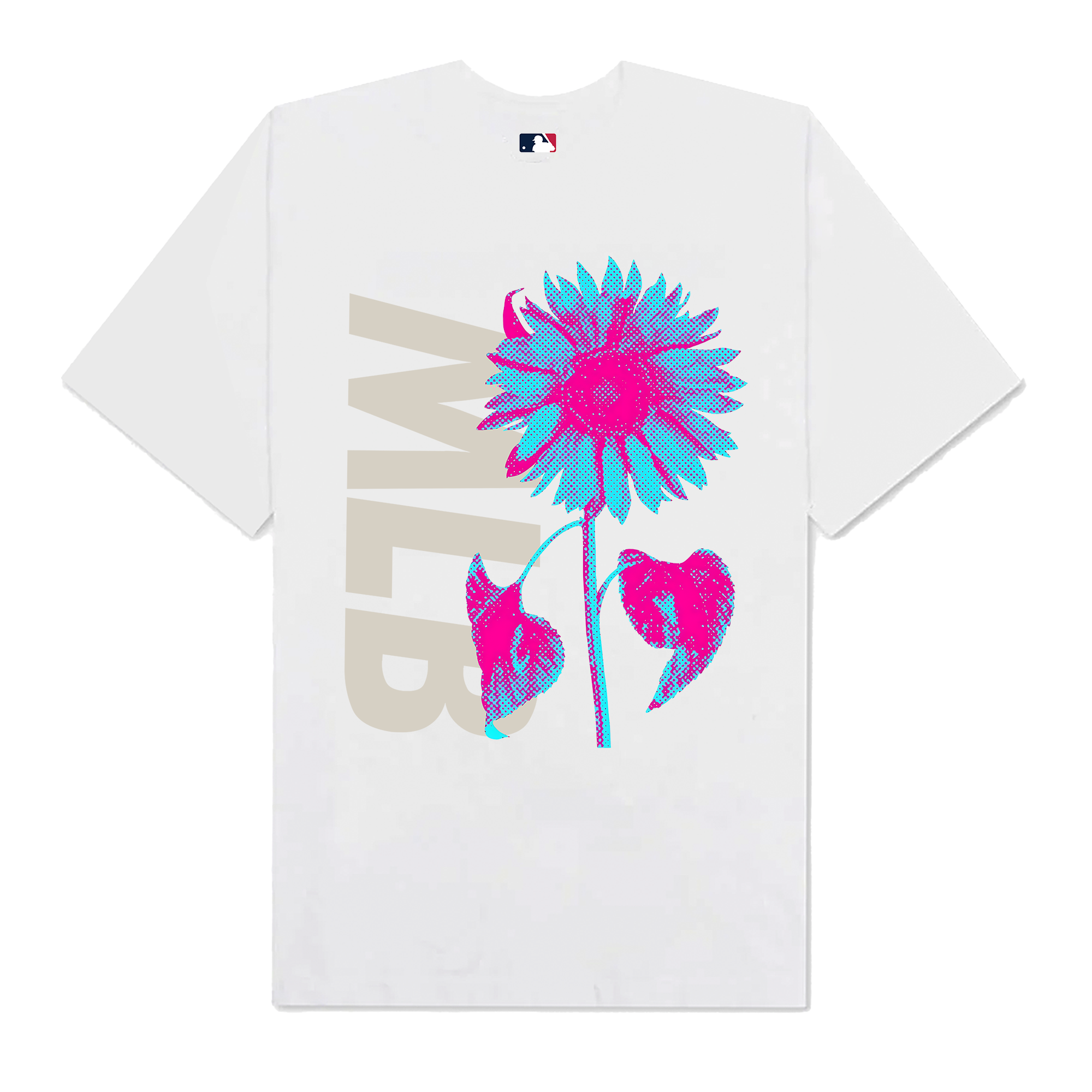 MLB Floral Neon Flower T-Shirt