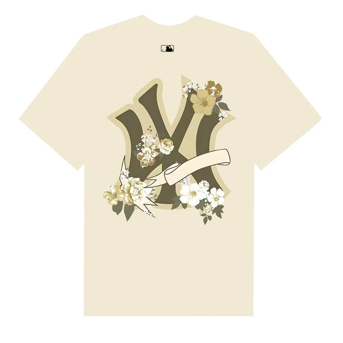 Flash Sale MLB Floral Mint Pastel Rose T-Shirt