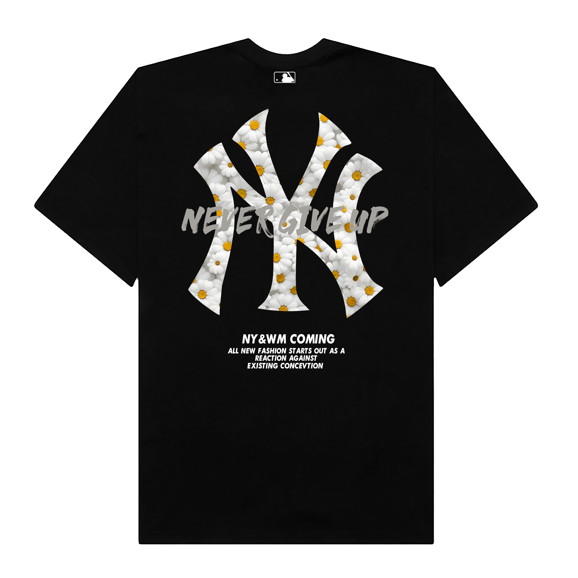MLB Floral Never Give Up Daisy T-Shirt