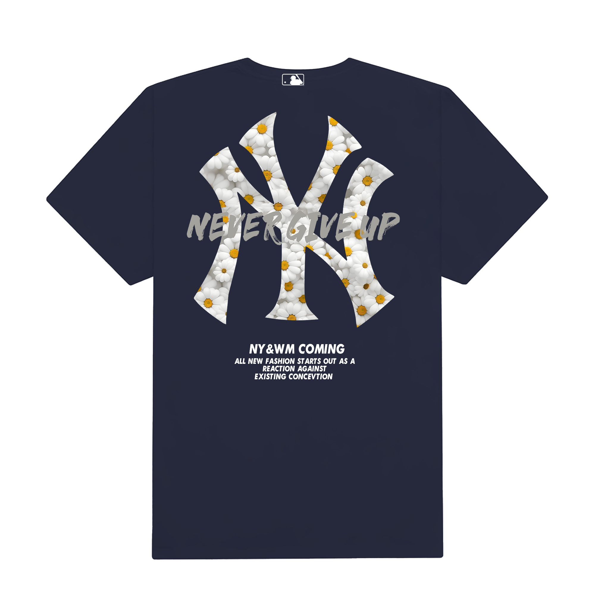 MLB Floral Never Give Up Daisy T-Shirt