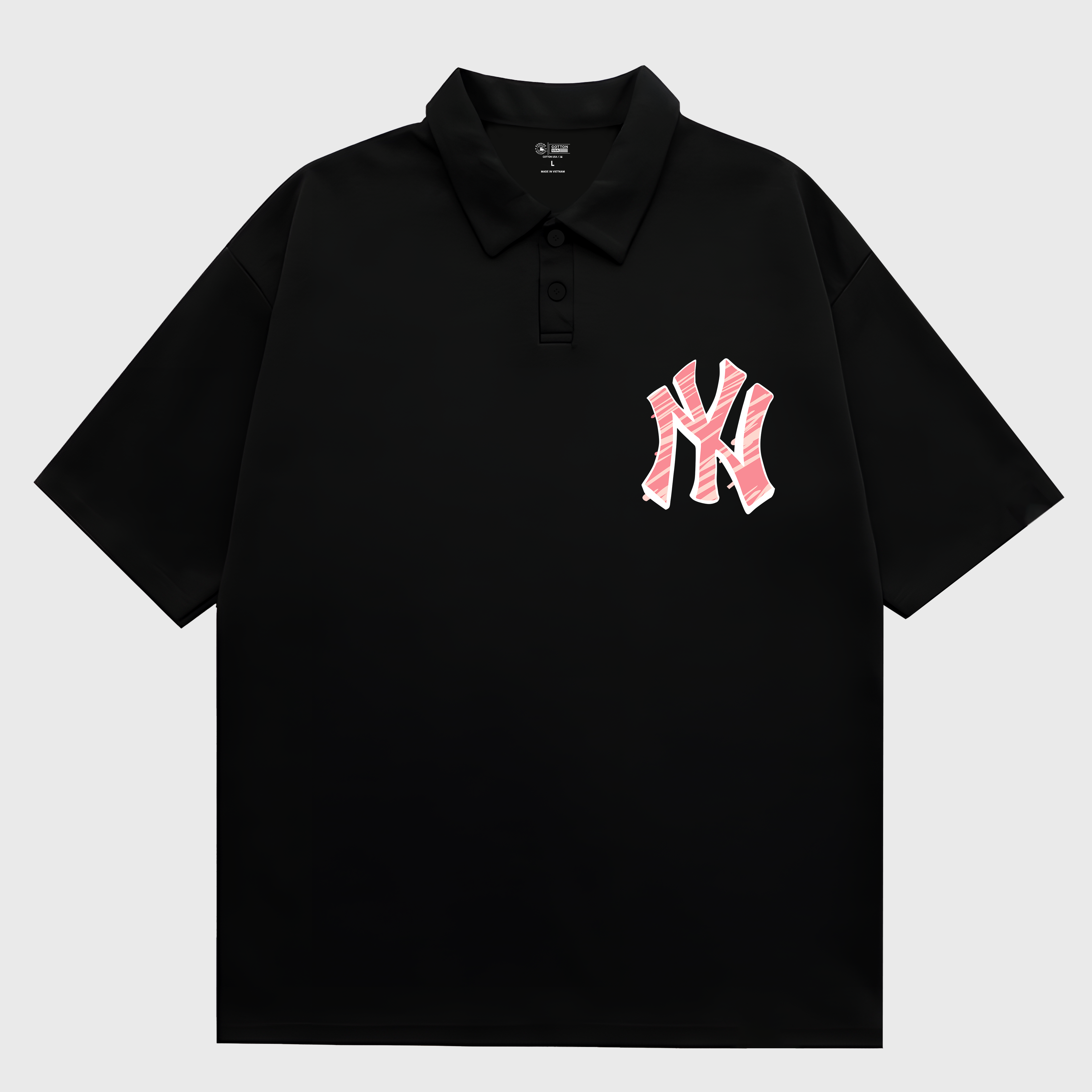 MLB Floral Pastel Bandana Polo