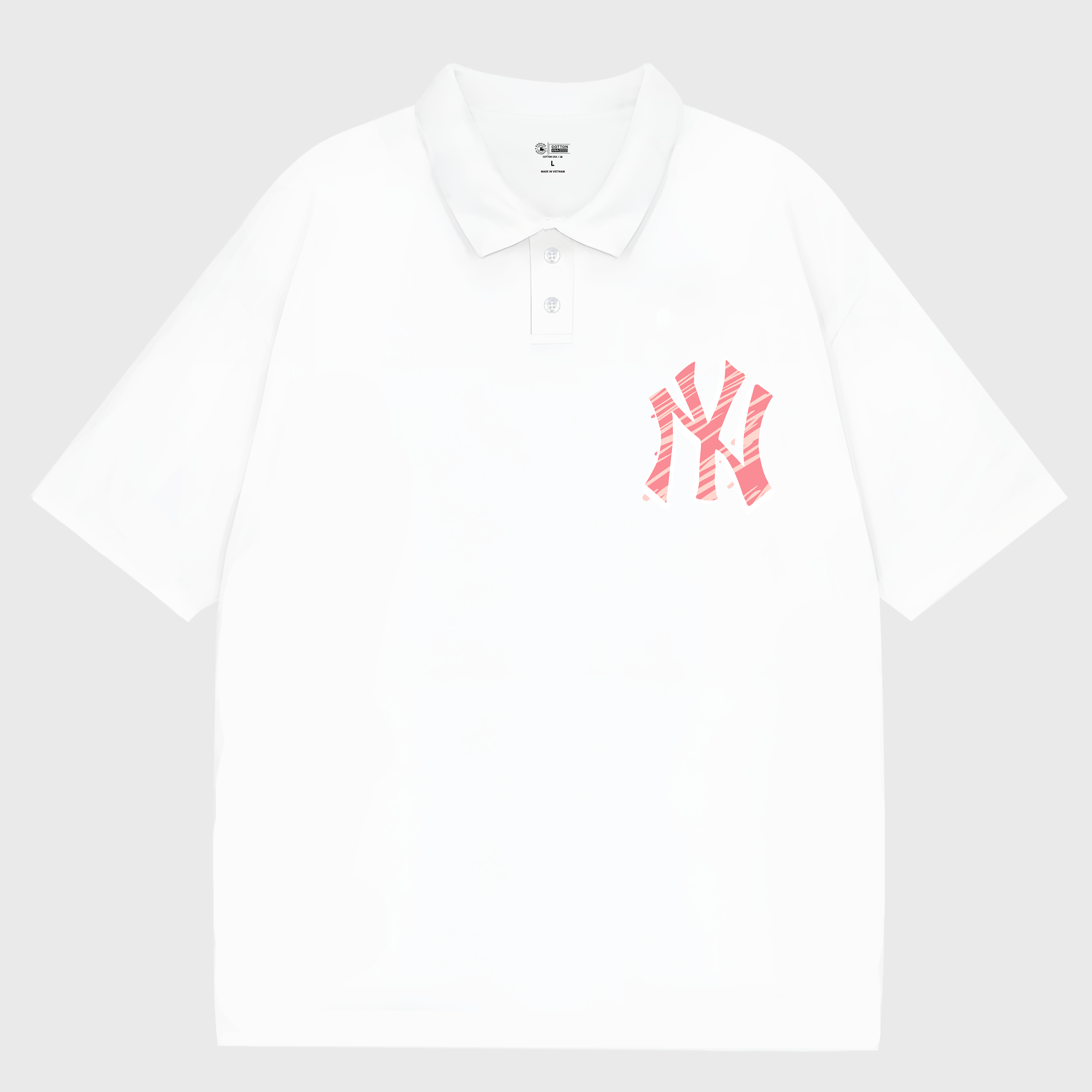 MLB Floral Pastel Bandana Polo