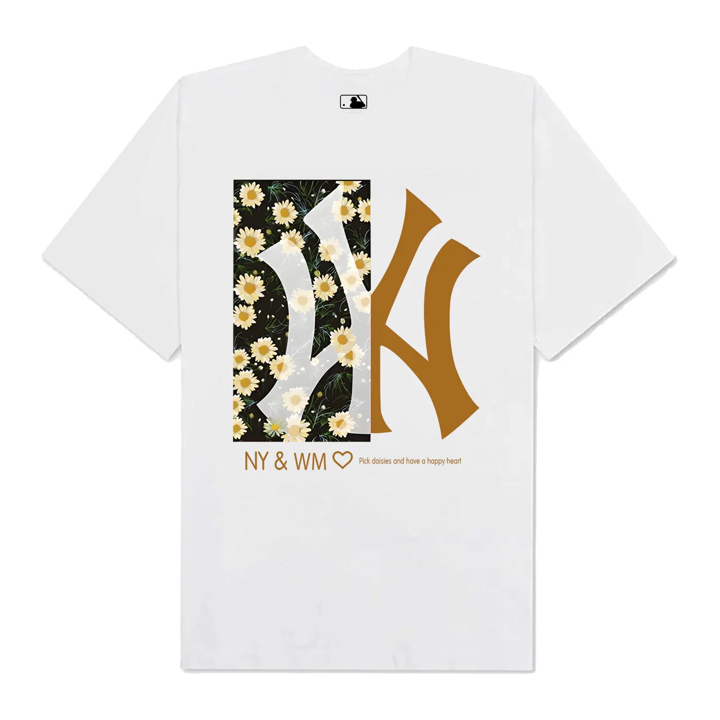 Flash Sale MLB Floral Pick Daisy Hear T-Shirt