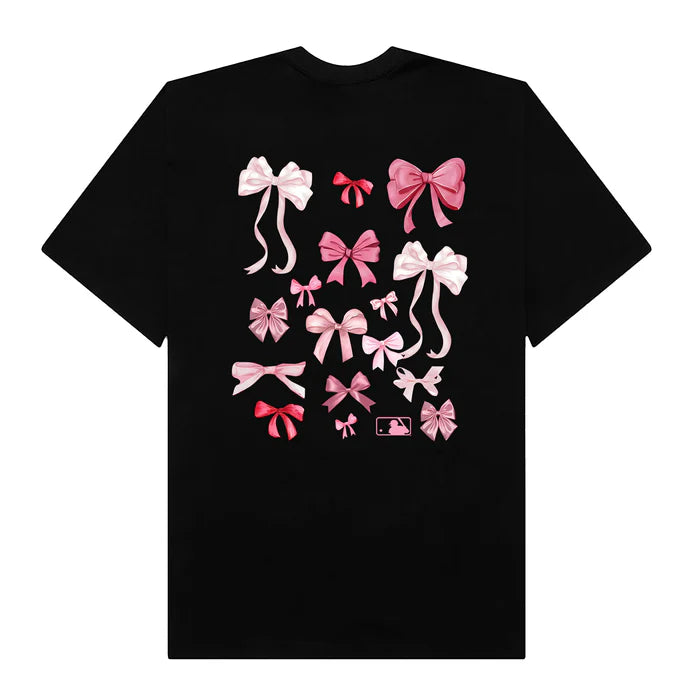 Flash Sale MLB Floral Pink Ribbon Y2K T-Shirt