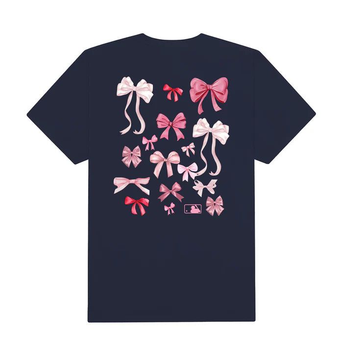 Flash Sale MLB Floral Pink Ribbon Y2K T-Shirt