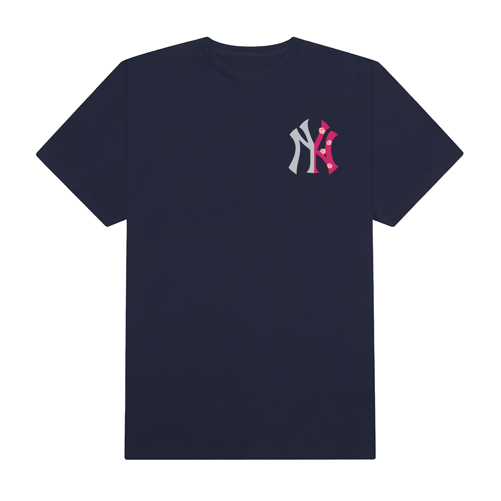 MLB Floral Pink Rose T-Shirt