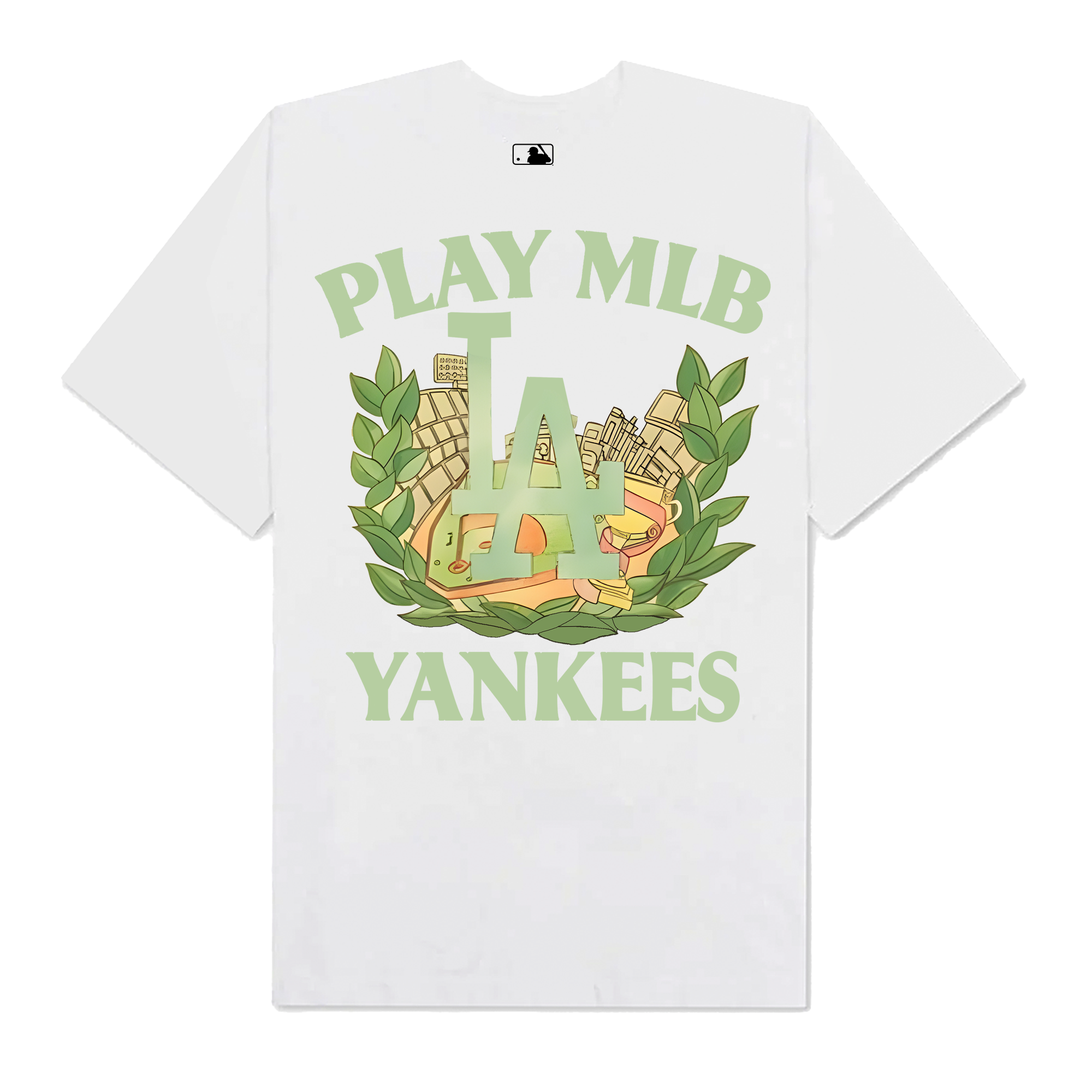 MLB Floral Play MLB Yankees  T-Shirt