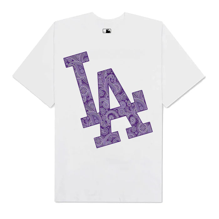 Flash Sale MLB Floral Purple Bandana T-Shirt