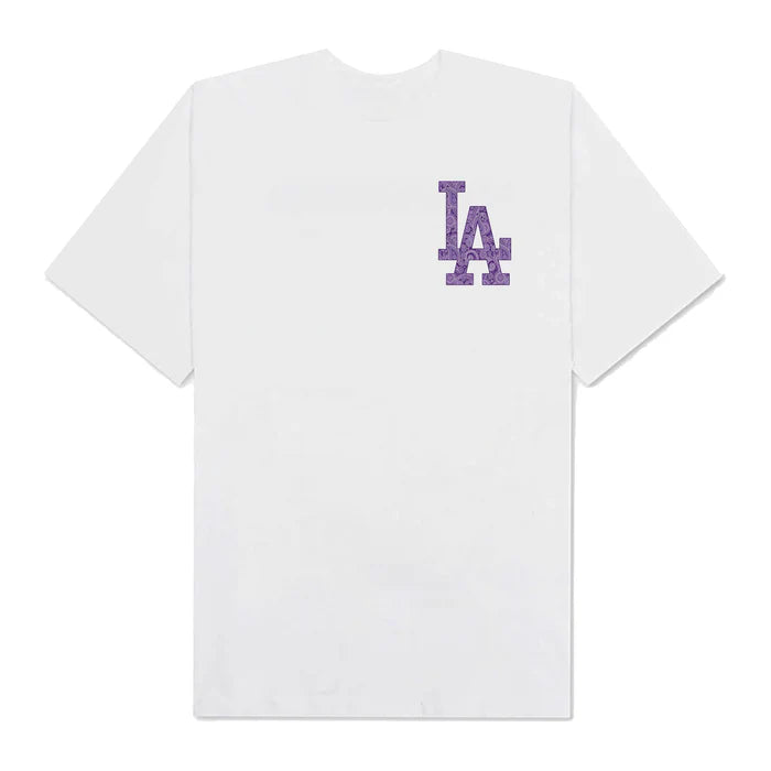 Flash Sale MLB Floral Purple Bandana T-Shirt