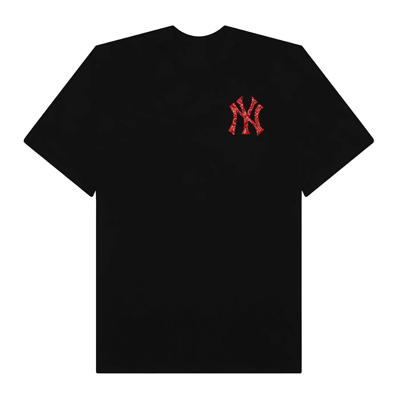 Flash Sale MLB Floral Red Logo Yeankees T-Shirt