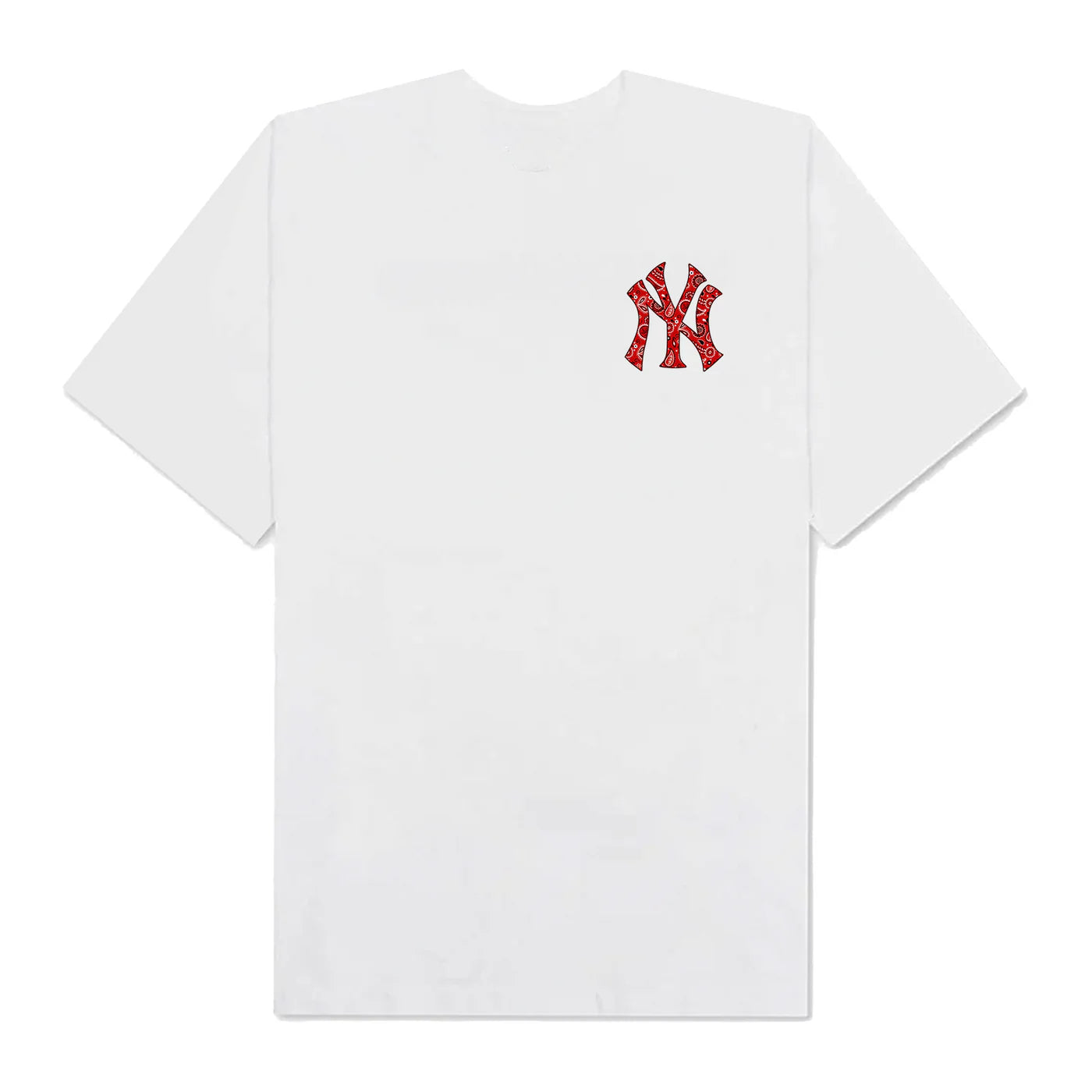 Flash Sale MLB Floral Red Logo Yeankees T-Shirt