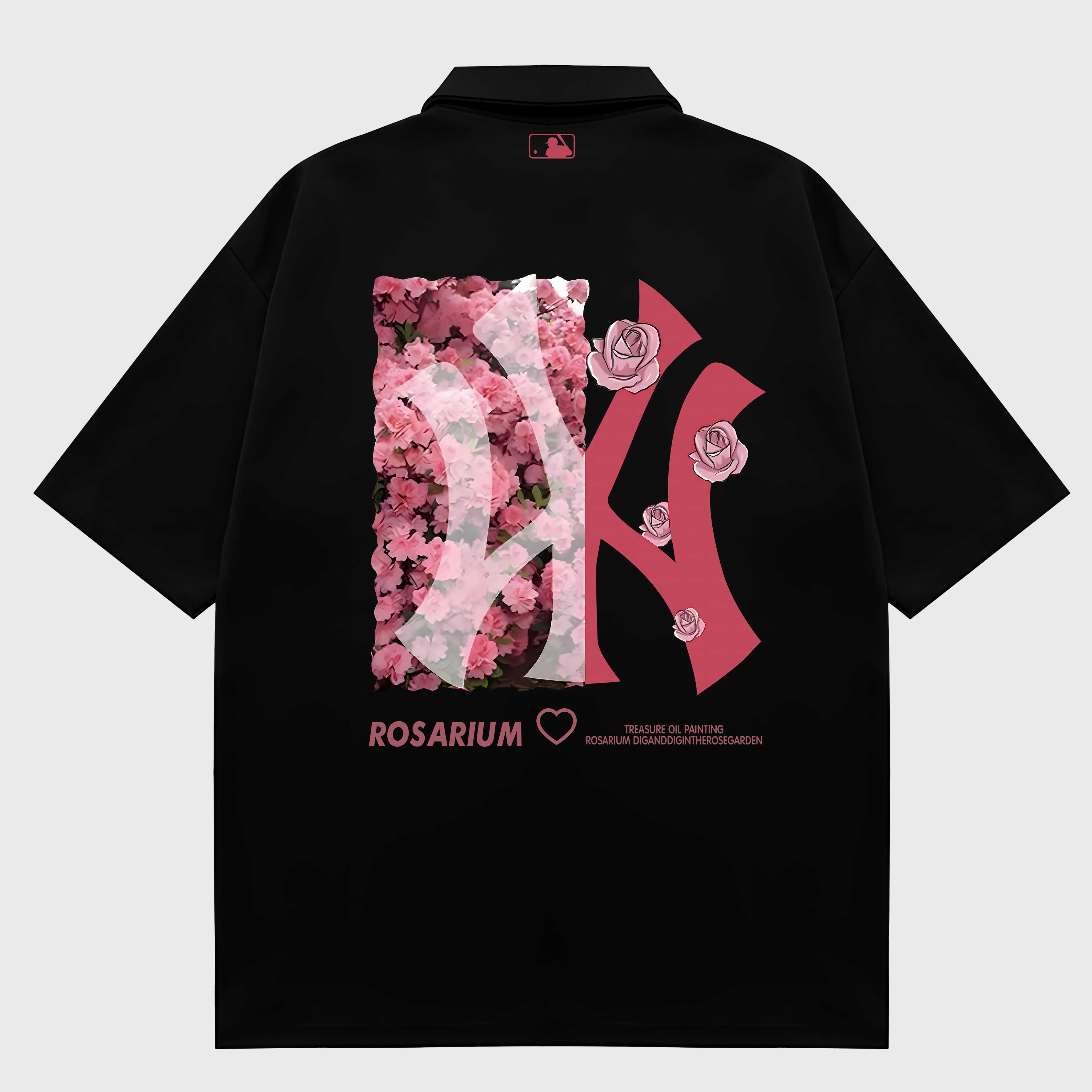 MLB Floral Rosarium Rose Polo