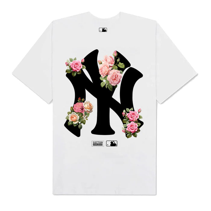 Flash Sale MLB Floral Rose Bloom T-Shirt