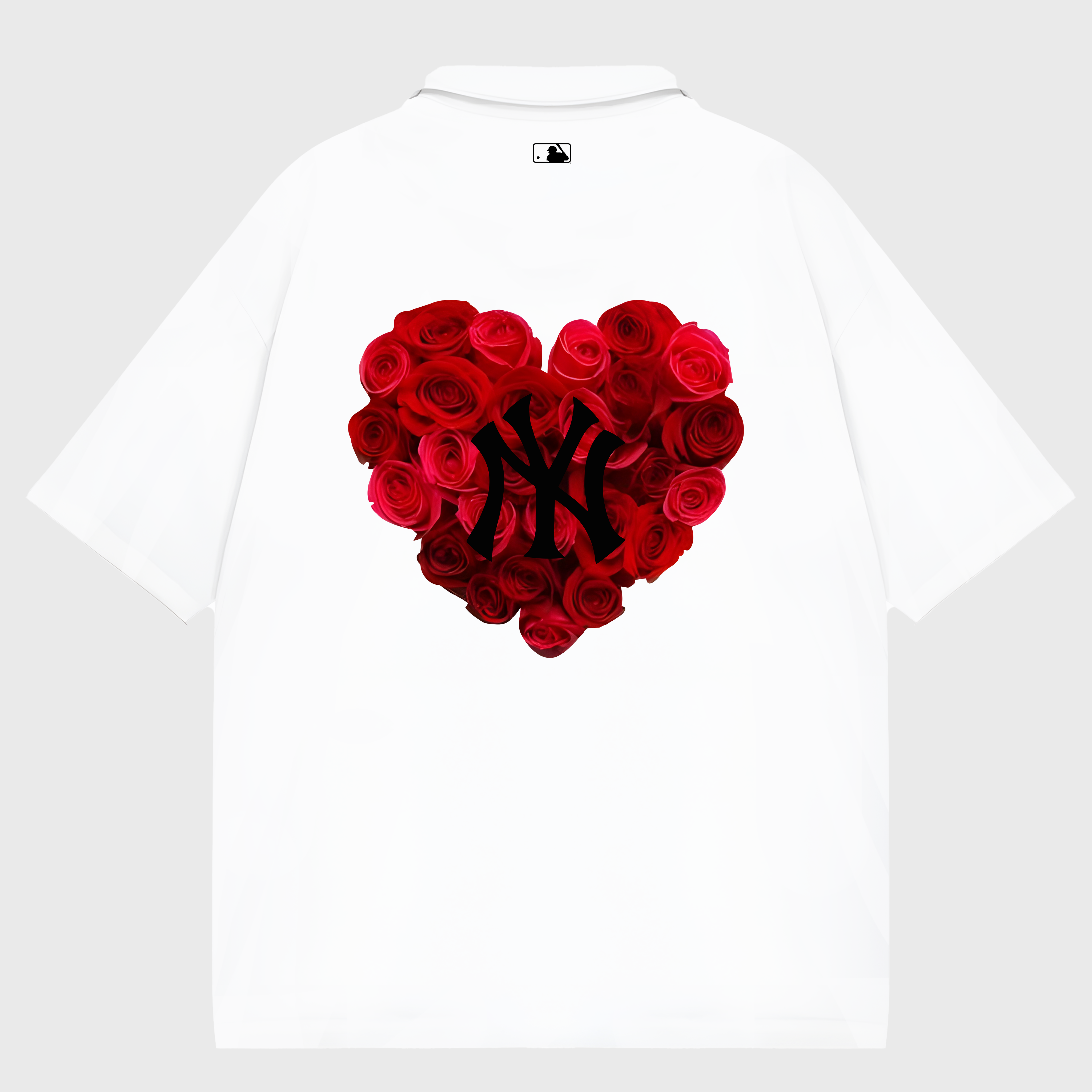 MLB Floral Rose Heart  Polo