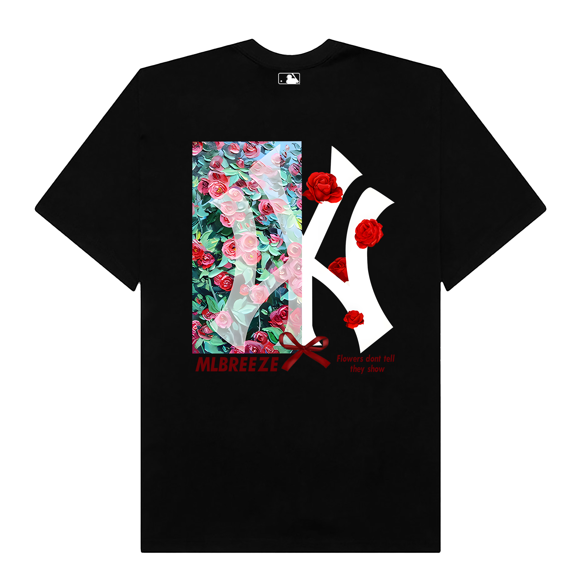 MLB Floral Rose Quote T-Shirt