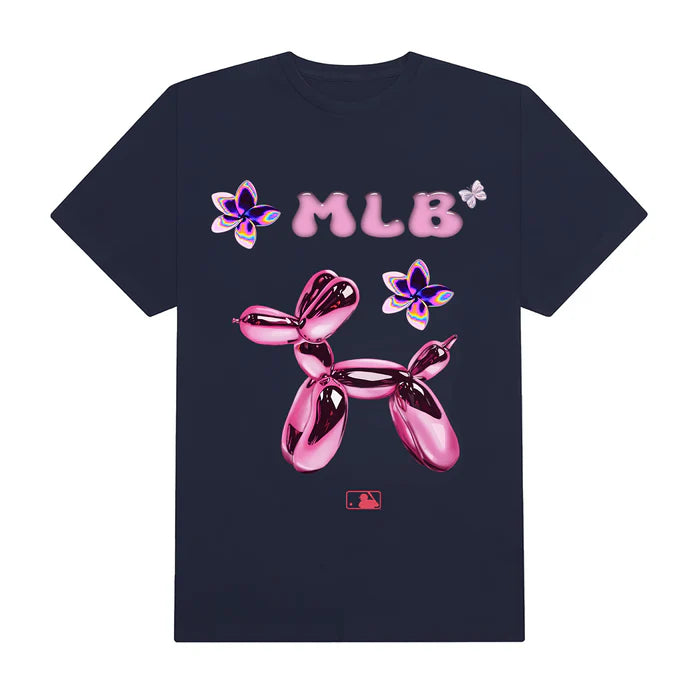 Flash Sale MLB Floral Hologram Balloon Dog T-Shirt