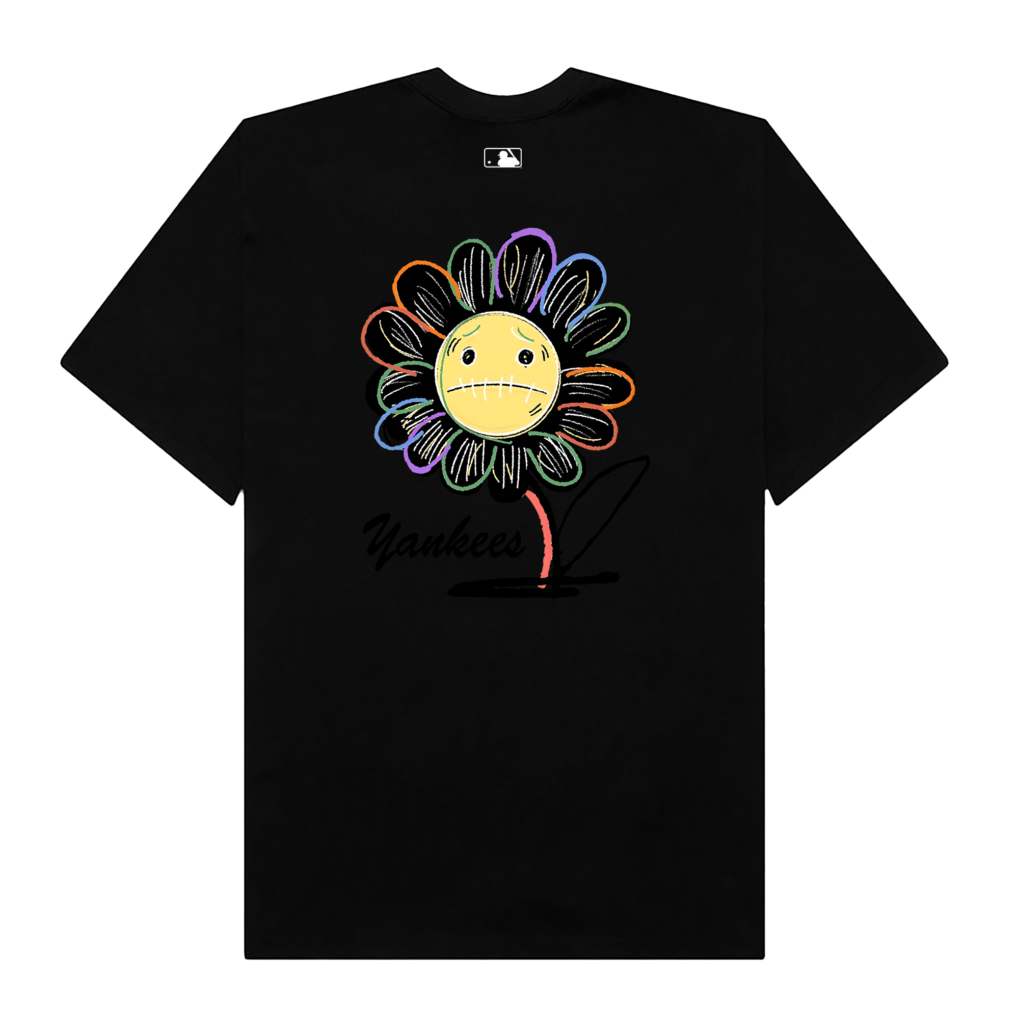 MLB Floral Smiley Flowe T-Shirt